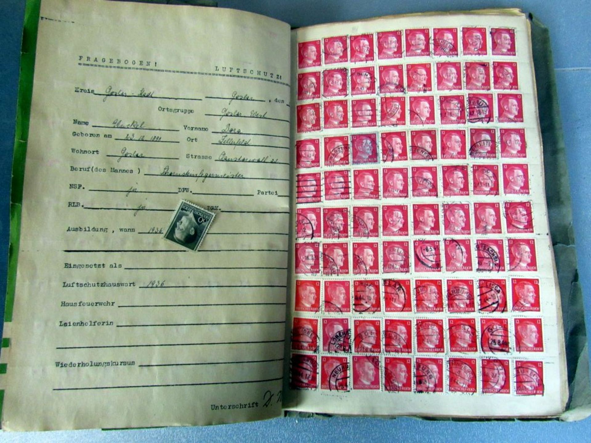 Karton Briefmarken - Image 15 of 33