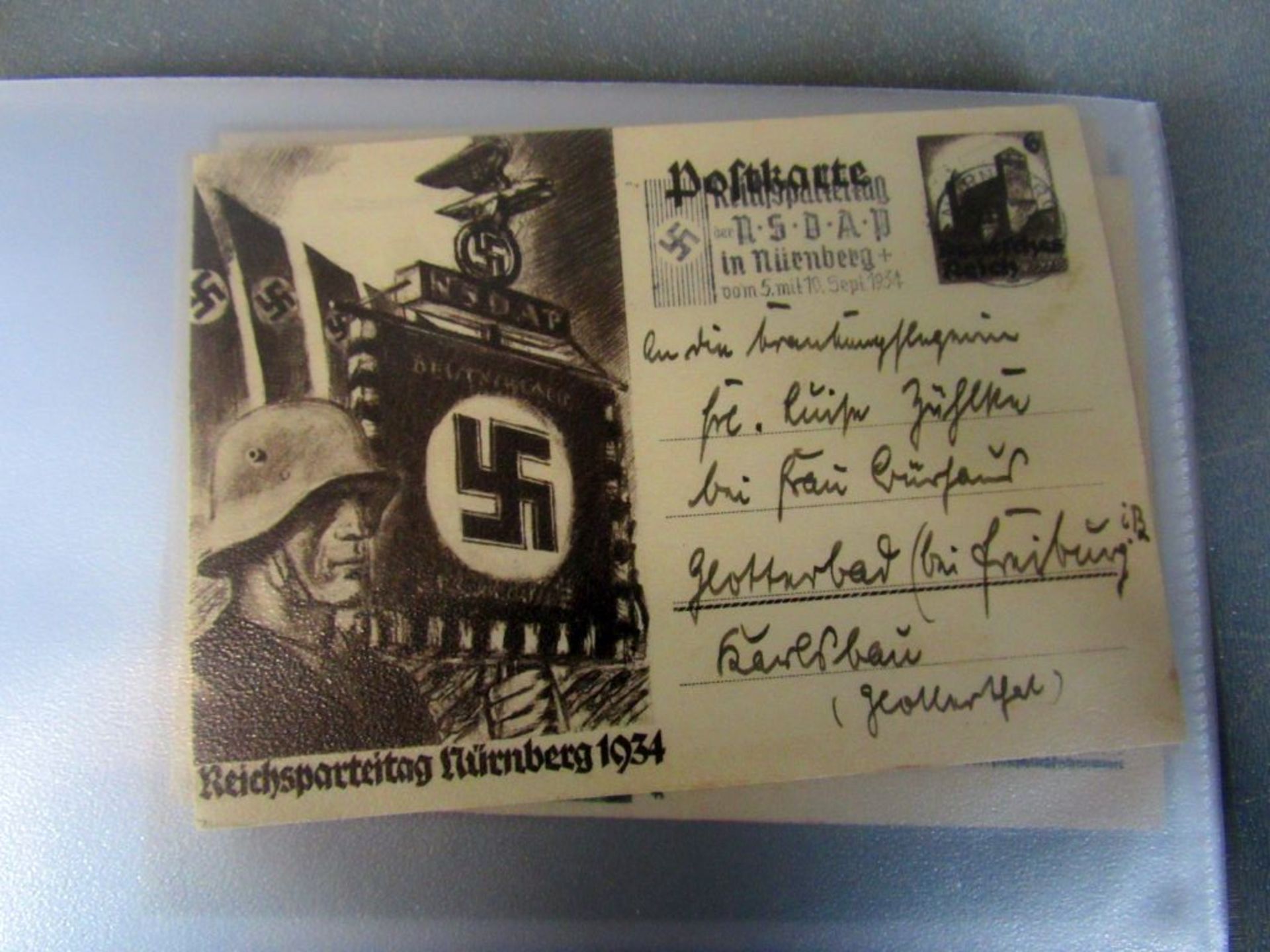 Ordner mit Postkarten deutsches - Image 14 of 33