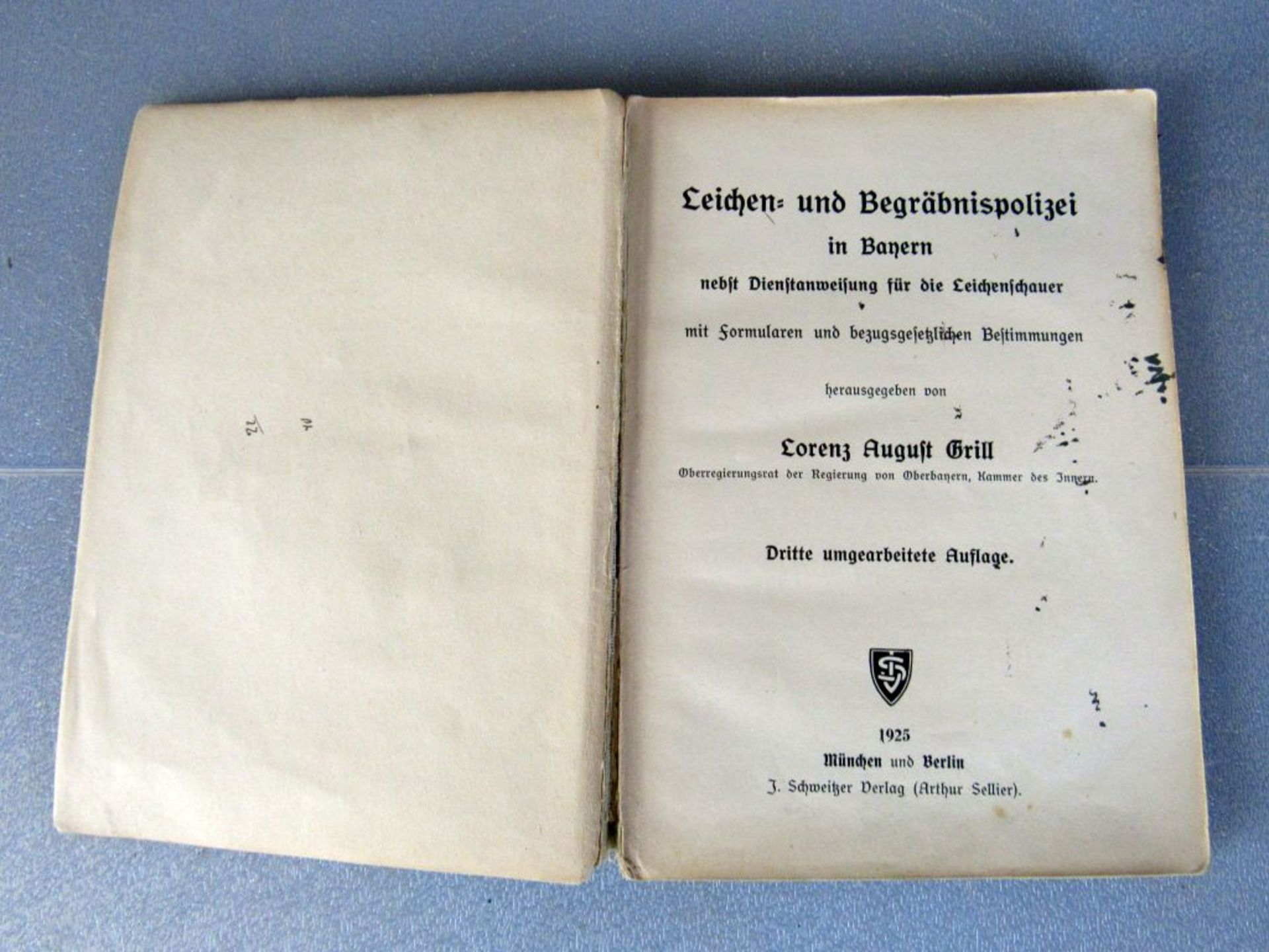 Seltenes Buch Leichen und - Image 7 of 21