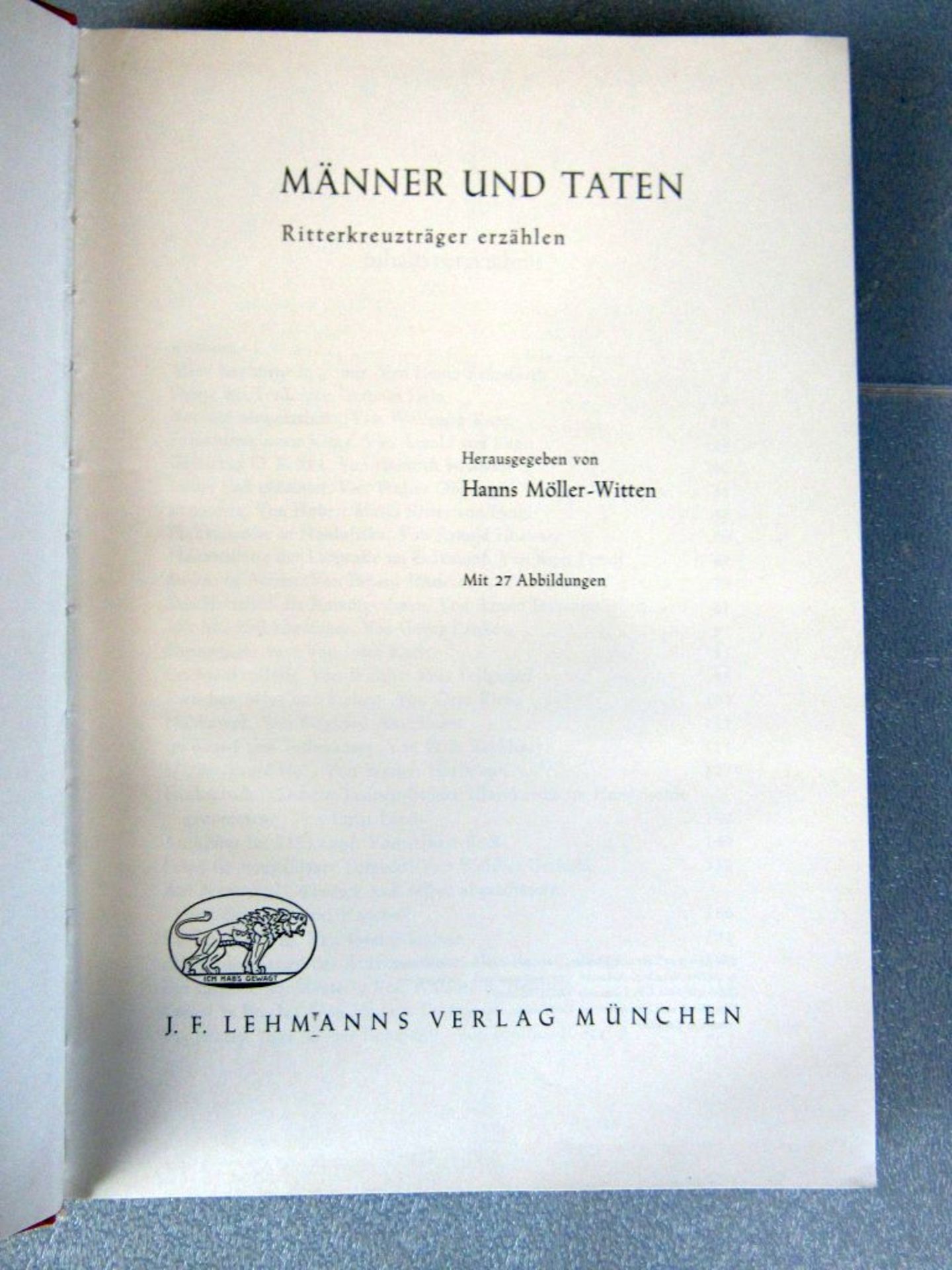 Seltenes Buch 3.Reich Männer und Taten - Image 2 of 6