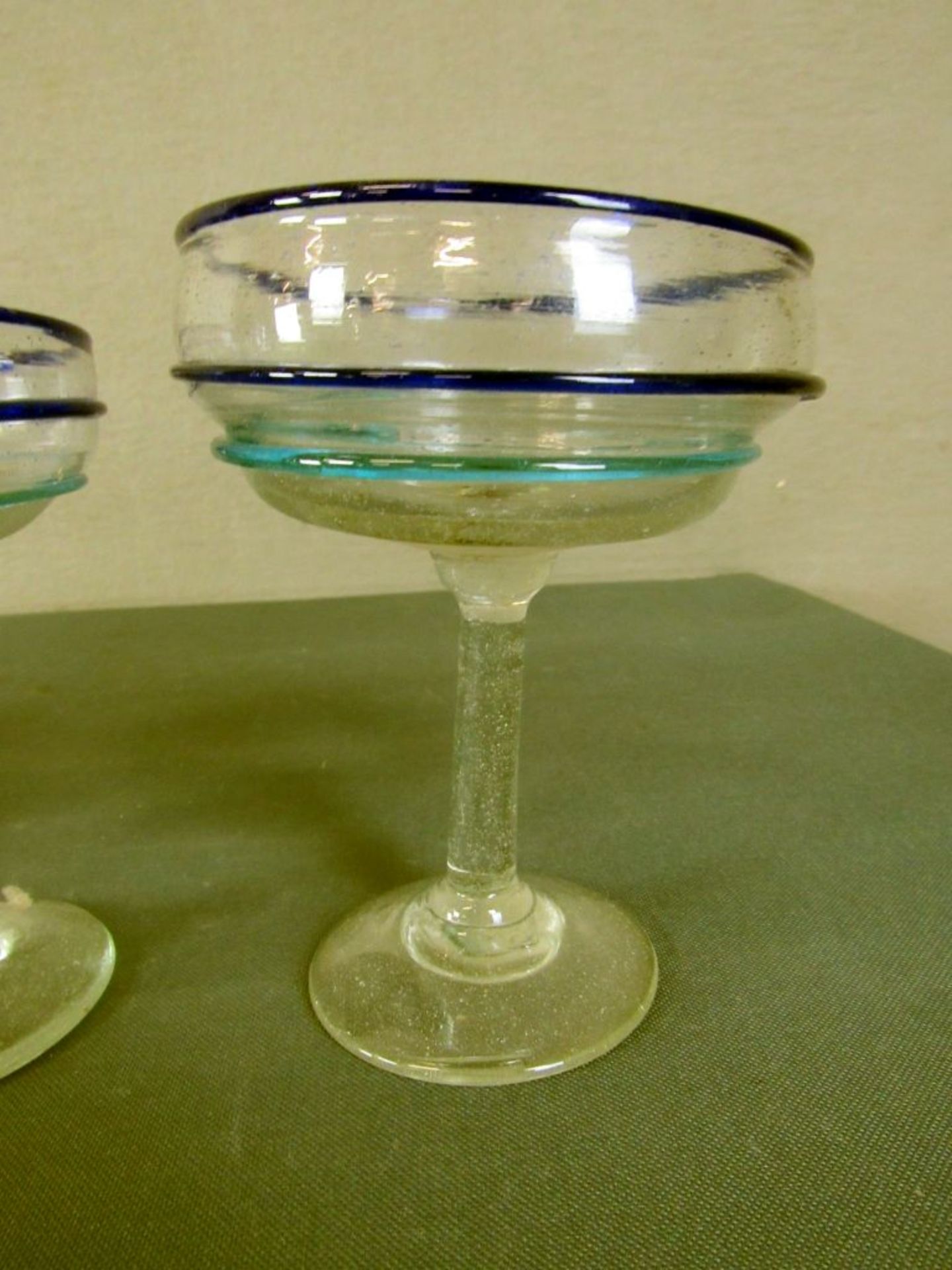 Vier Designer Glasbecher 15cm - Image 5 of 12