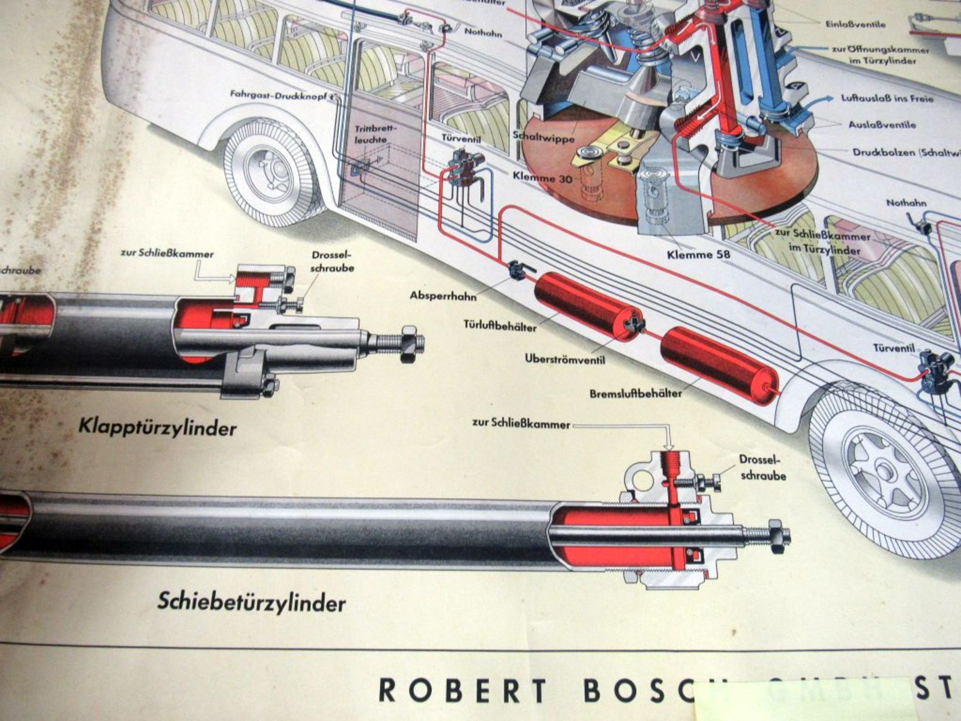 Oldtimer Poster Schautafel Bosch ca. - Bild 16 aus 16