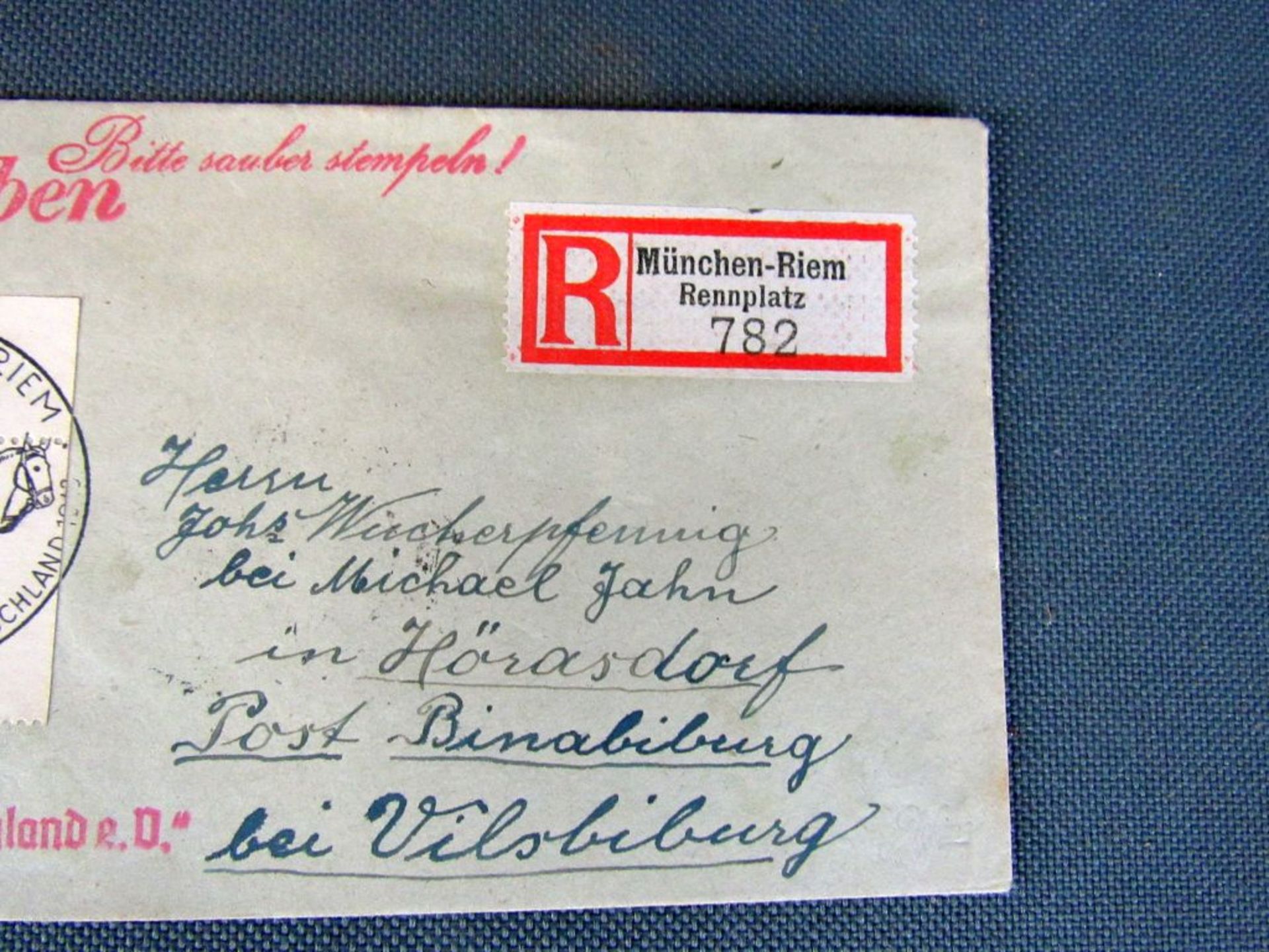 Einschreibebrief 3.Reich mit - Image 16 of 21