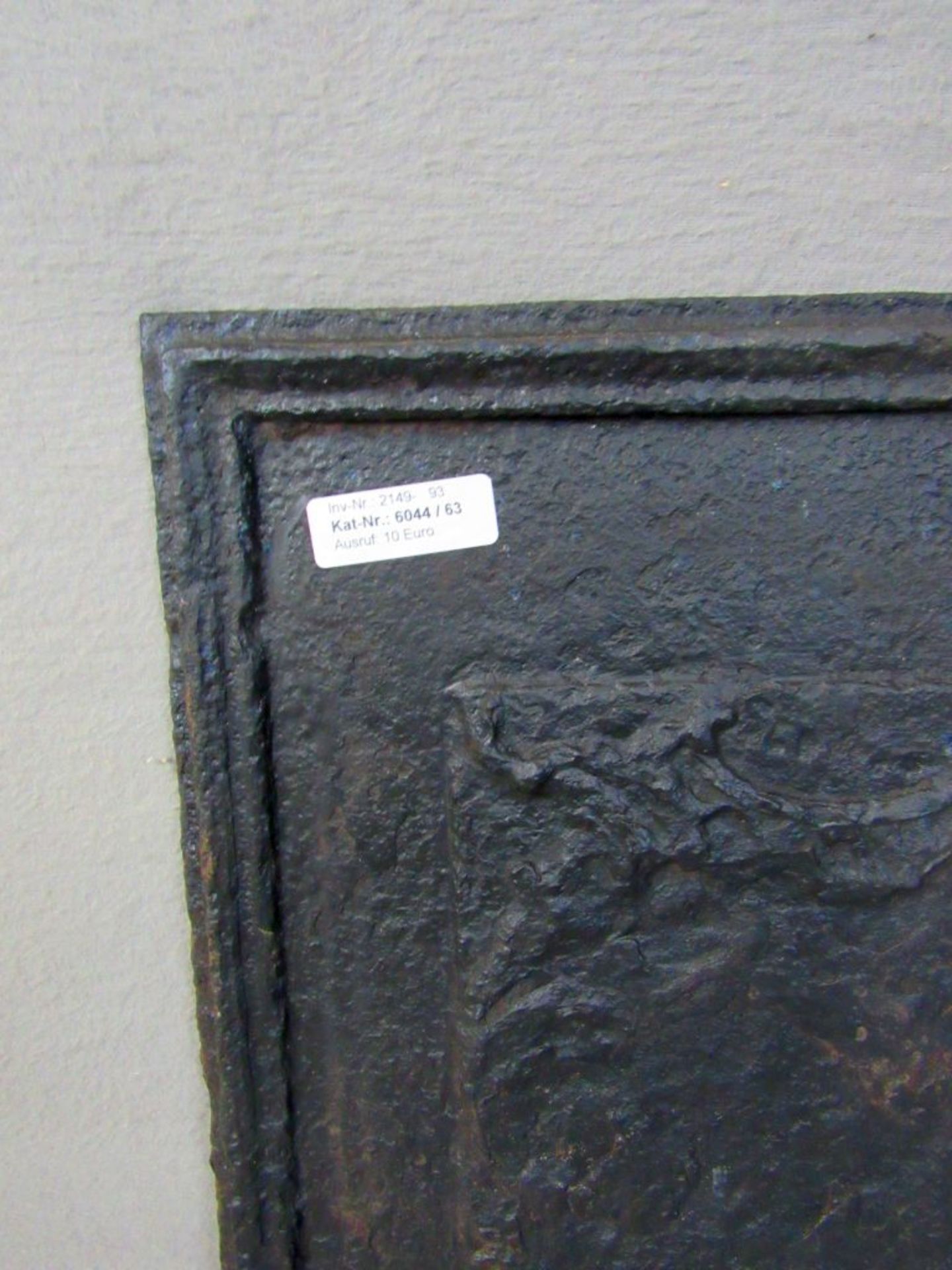 Antike Ofenplatte Gußeisen - Bild 5 aus 6