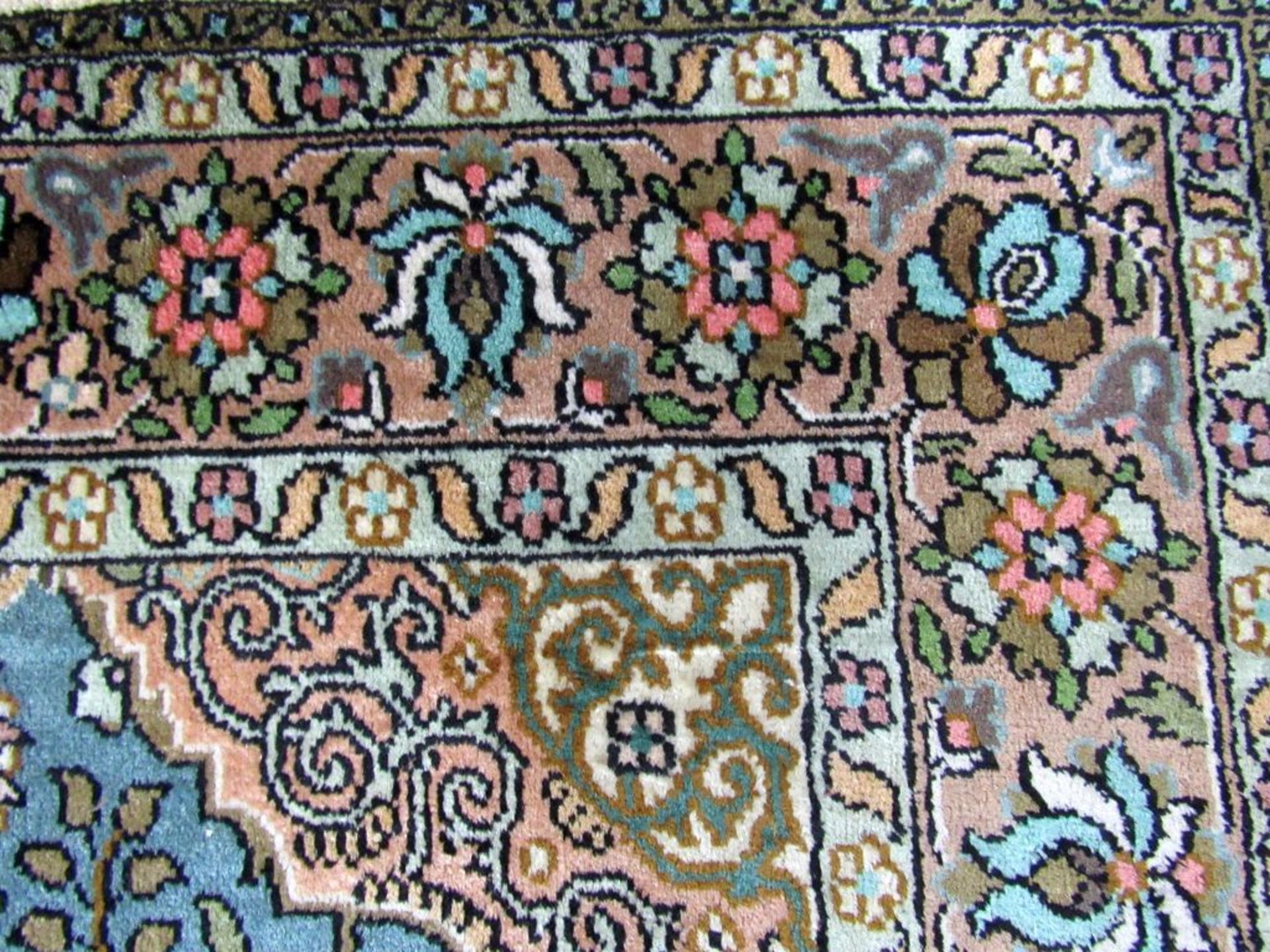 Orientteppich Kaschmir Seide Indien - Image 20 of 30