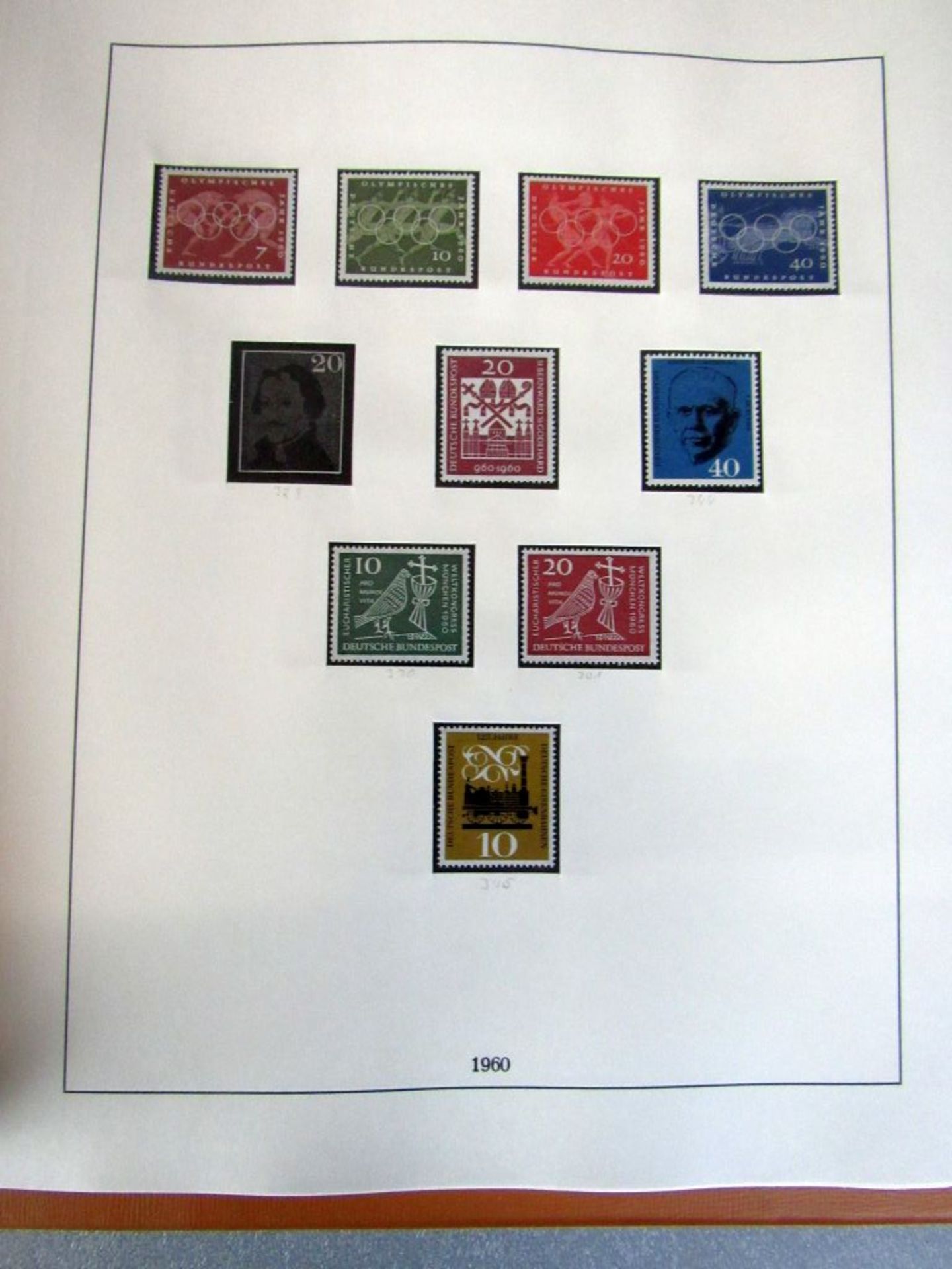 Briefmarken Karton viele Marken und - Image 26 of 36