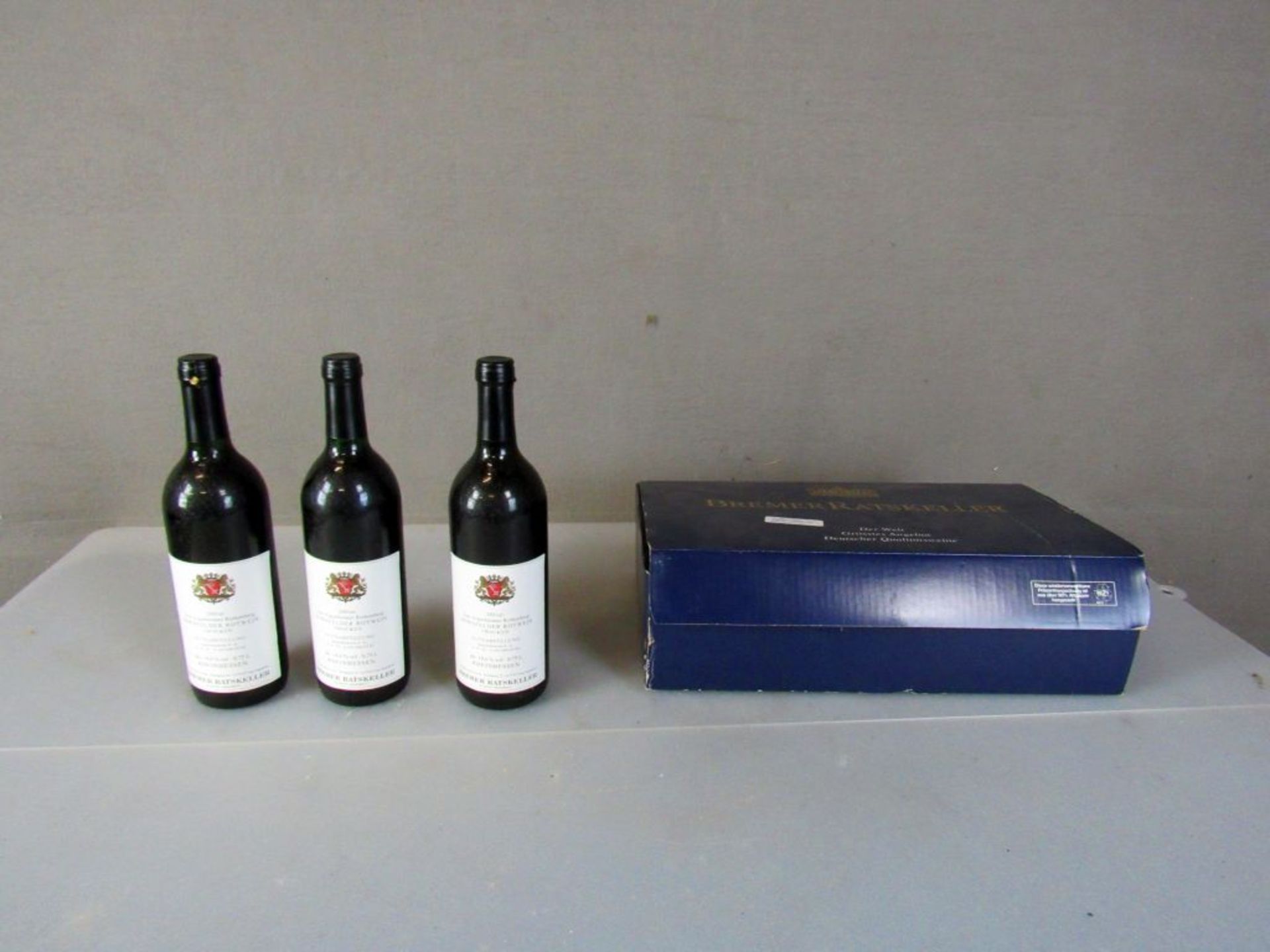 Drei Flaschen Rotwein Bremer - Image 6 of 14