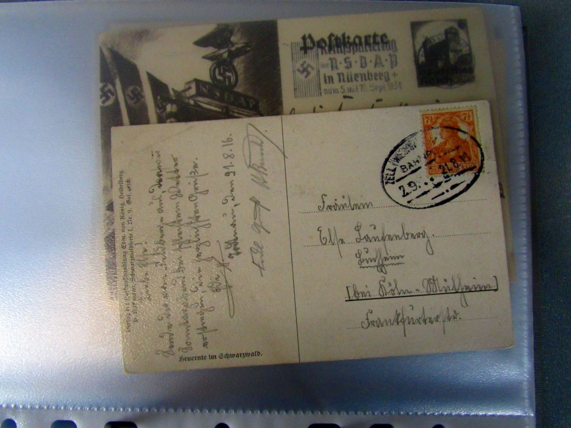 Ordner mit Postkarten deutsches - Image 10 of 33