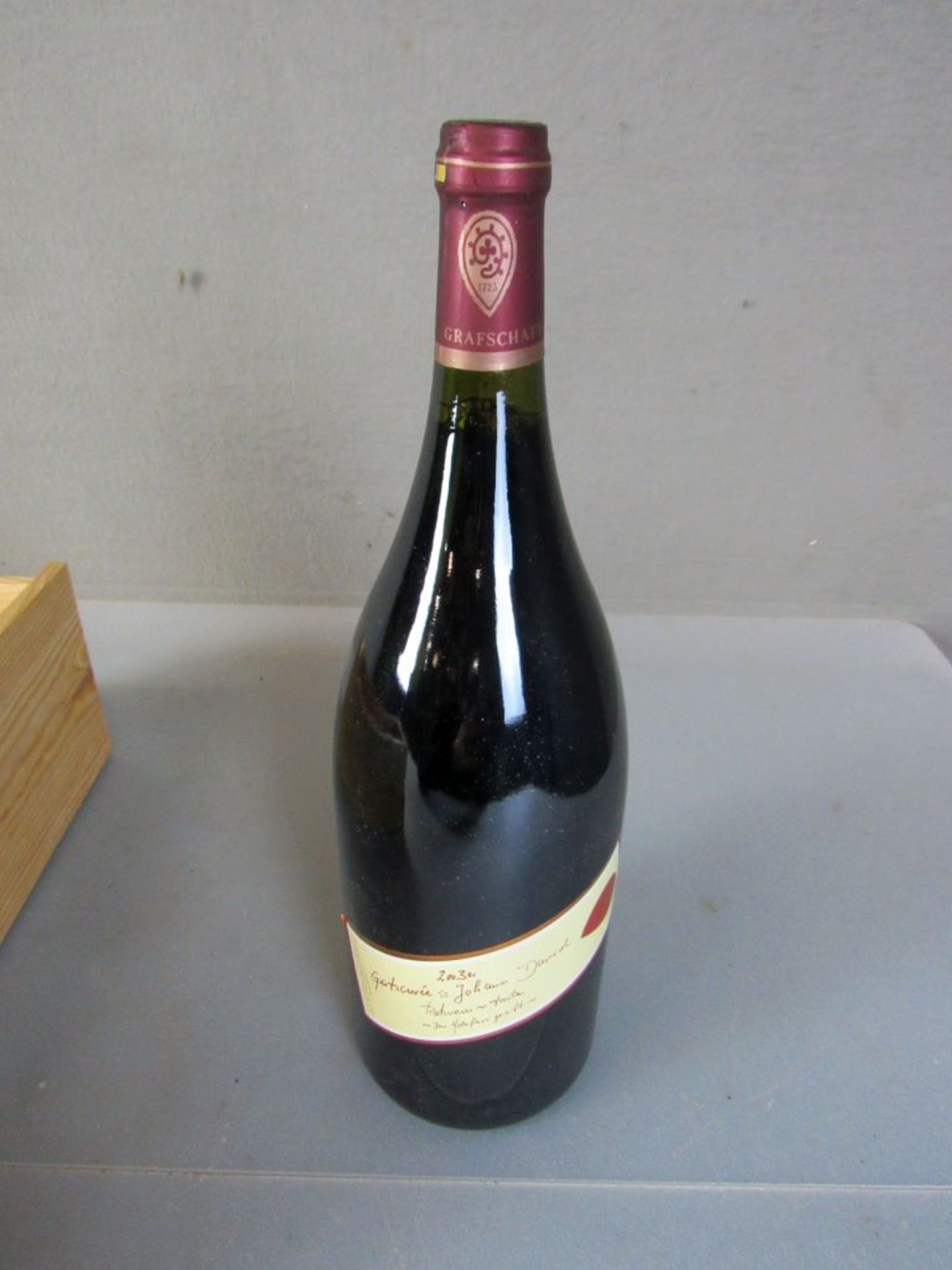 Große Flasche Wein Weingut - Image 10 of 14