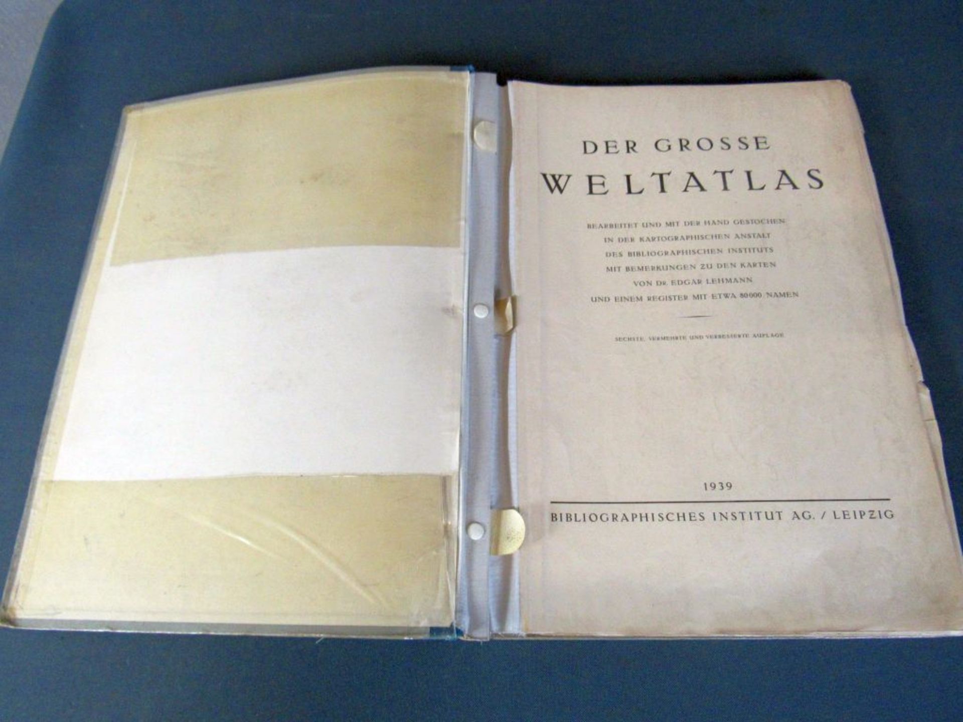 Weltatlas von 1939 - Image 6 of 18