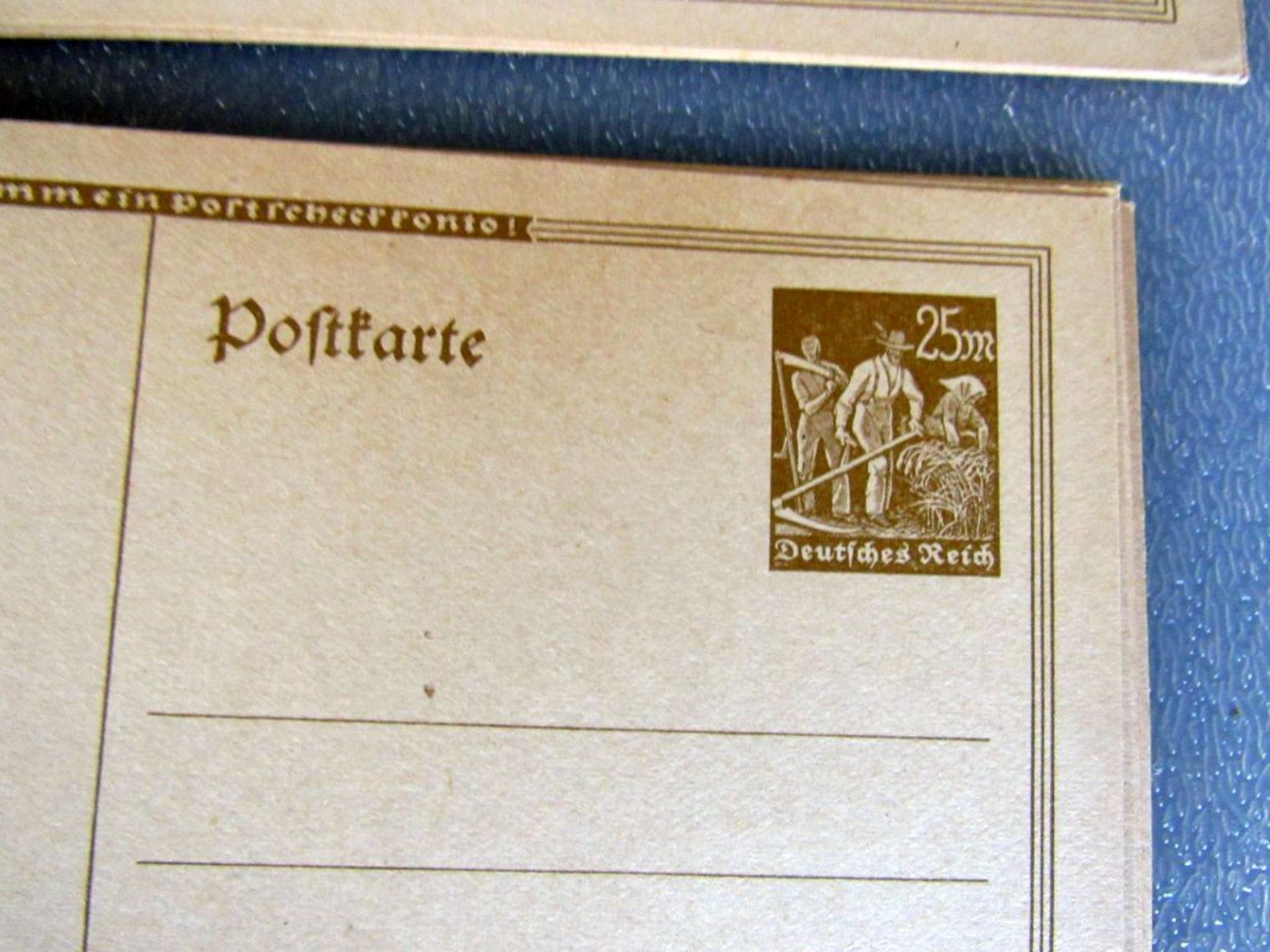 Alte unbenutzte Postkarten deutsches - Image 9 of 12