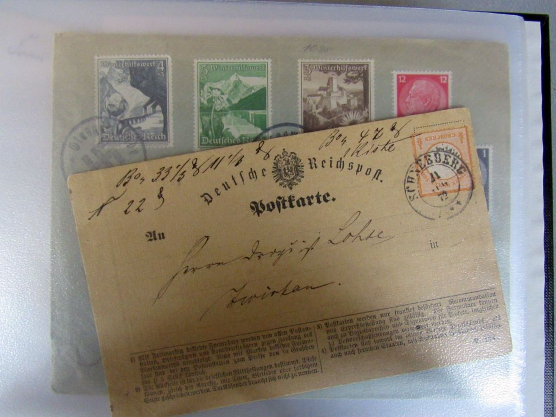 Ordner Briefmarken 3.Reich mit Blöcken - Image 20 of 30