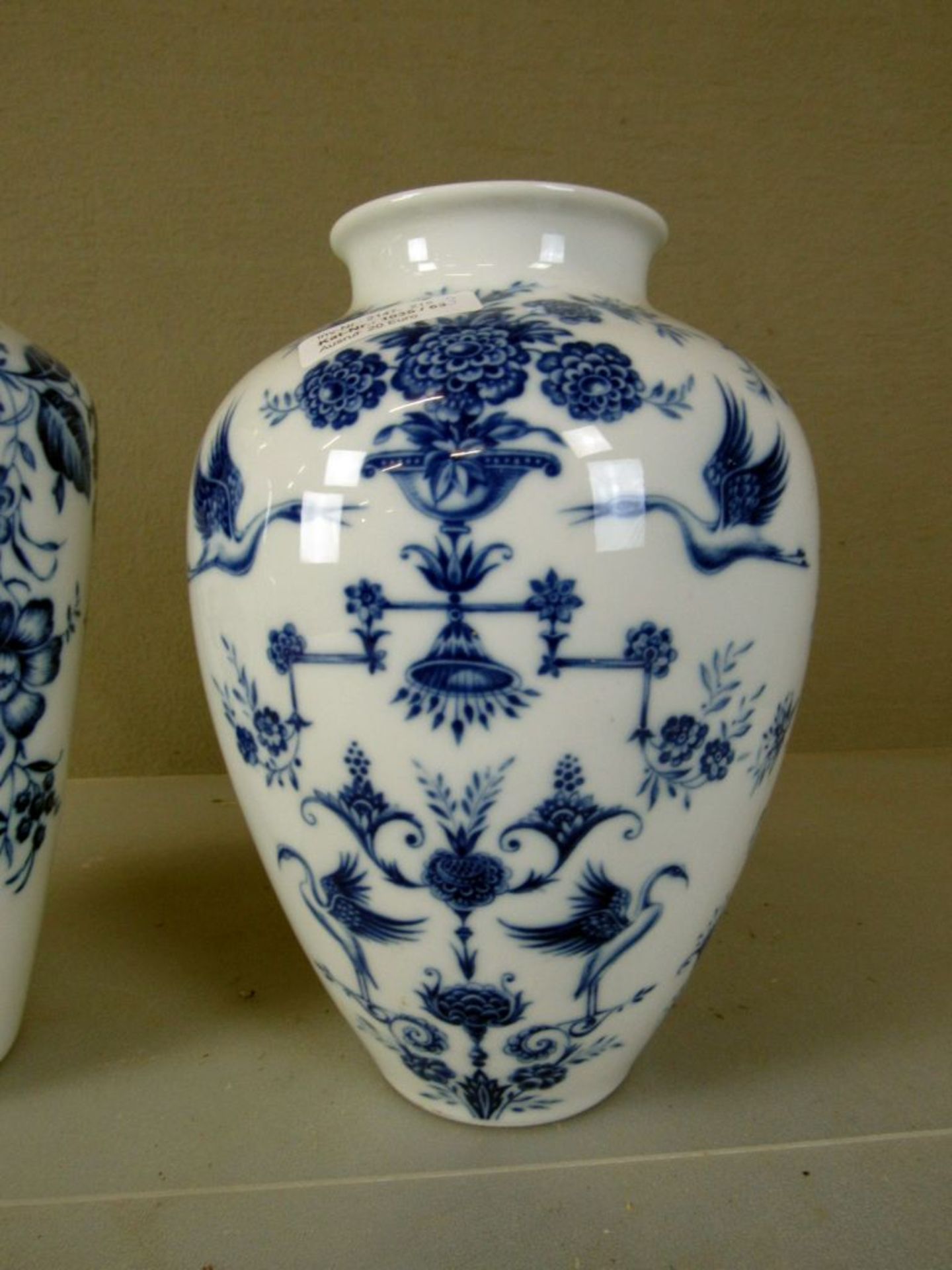 Drei Vasen blaumalerei von - Image 6 of 16
