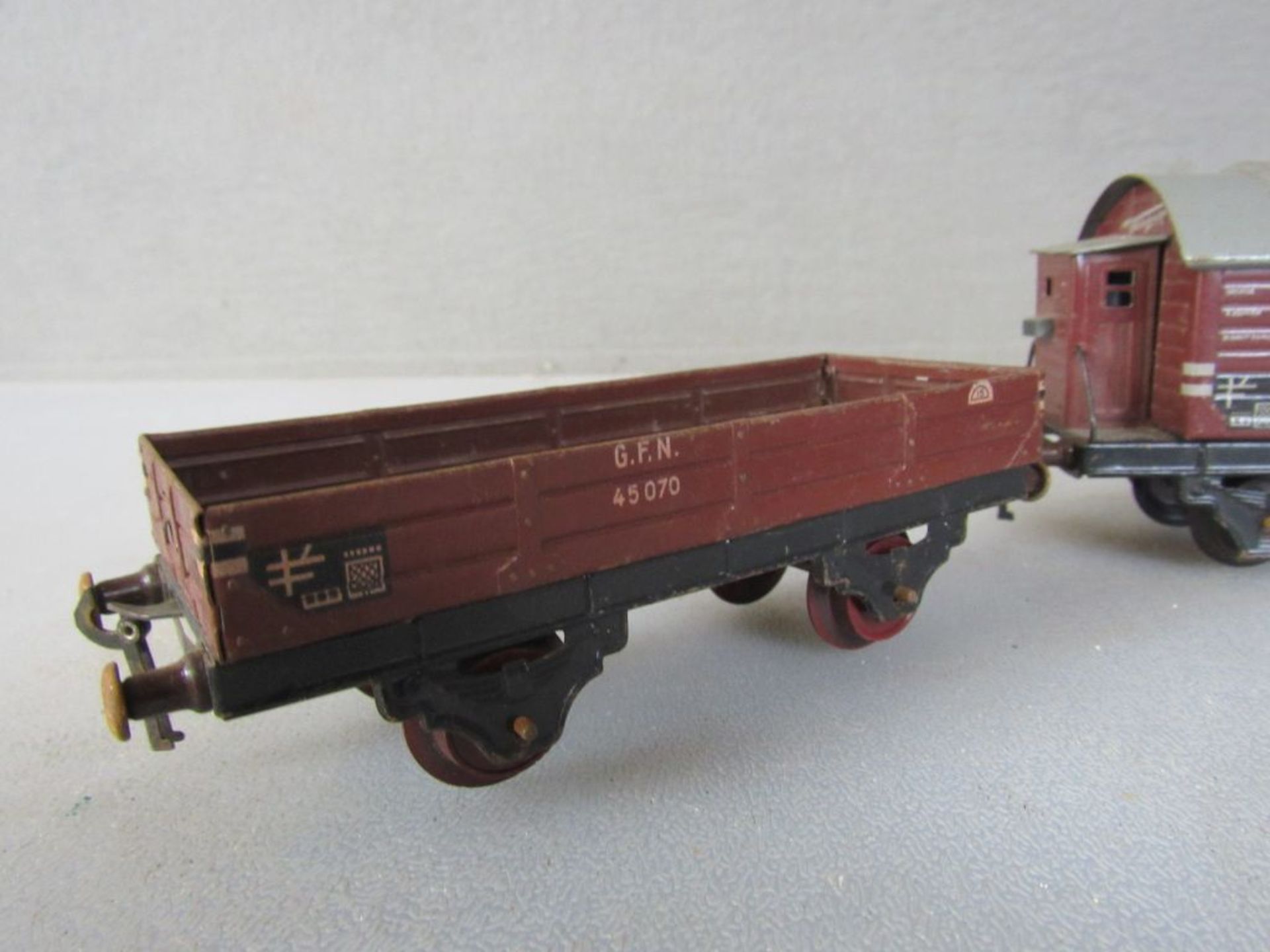 Blechspielzeug Eisenbahn Spur0 - Bild 4 aus 18