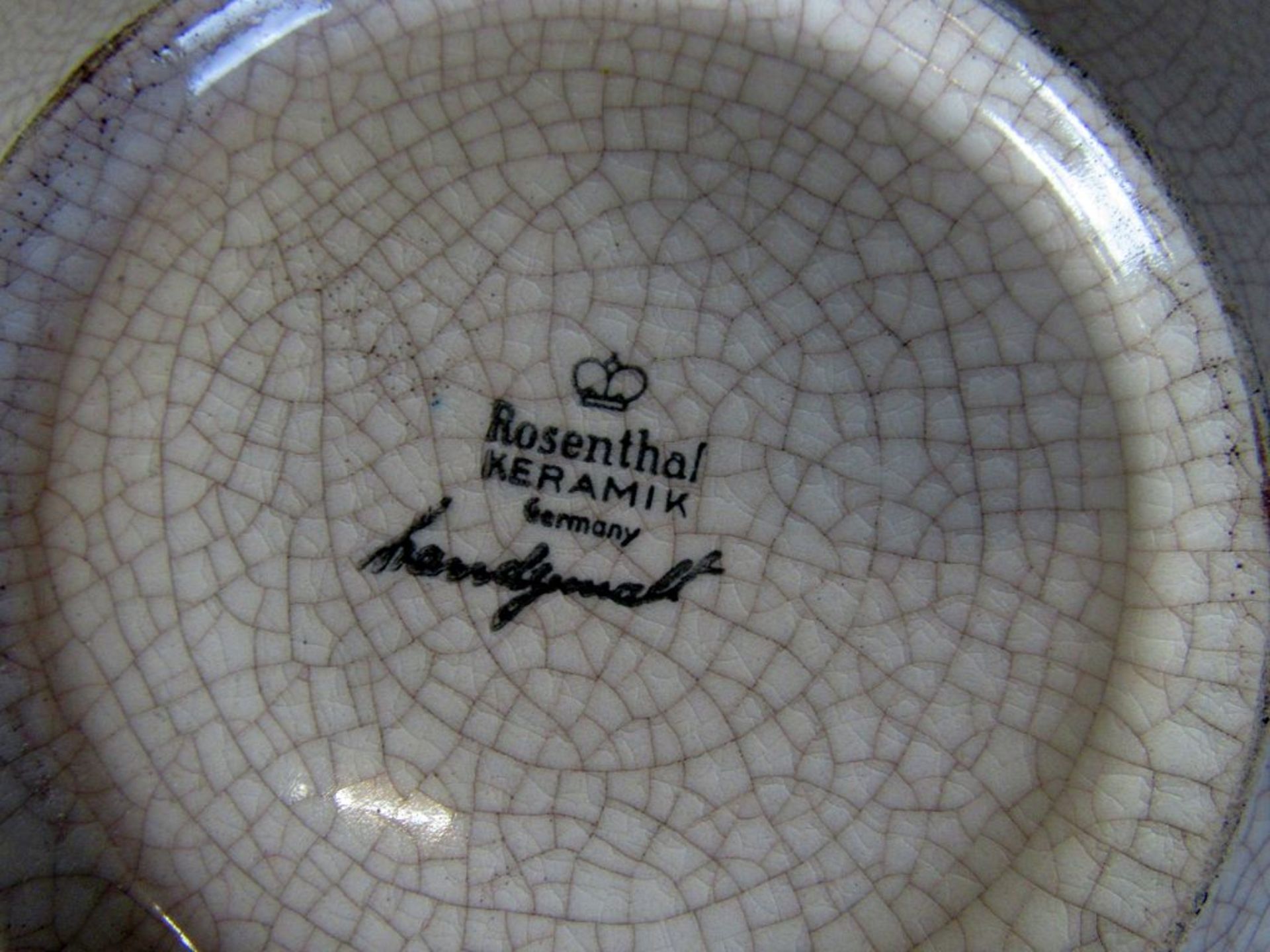 Schale Art Deco Rosenthal Keramik - Image 14 of 14