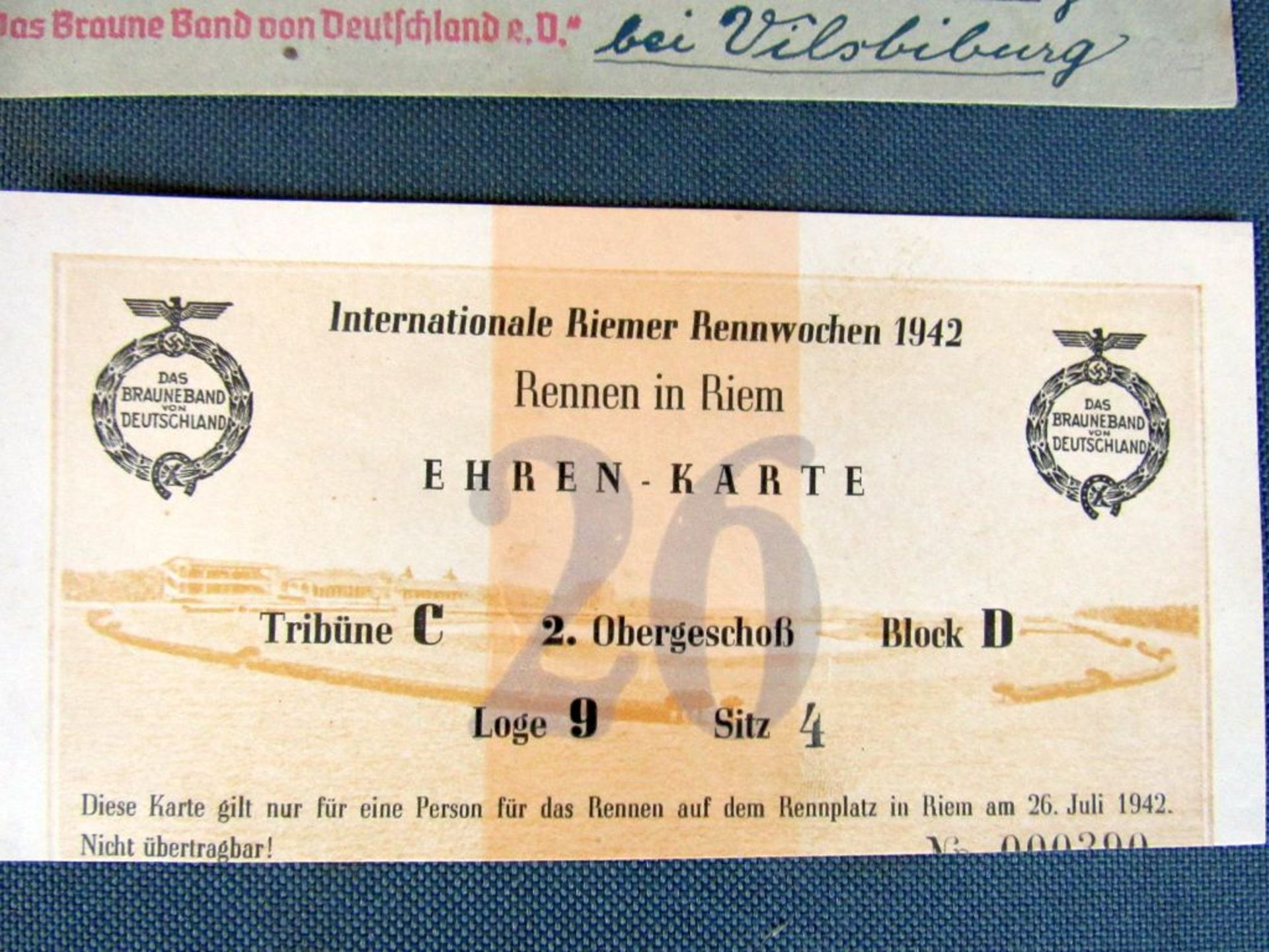 Einschreibebrief 3.Reich mit - Image 4 of 21