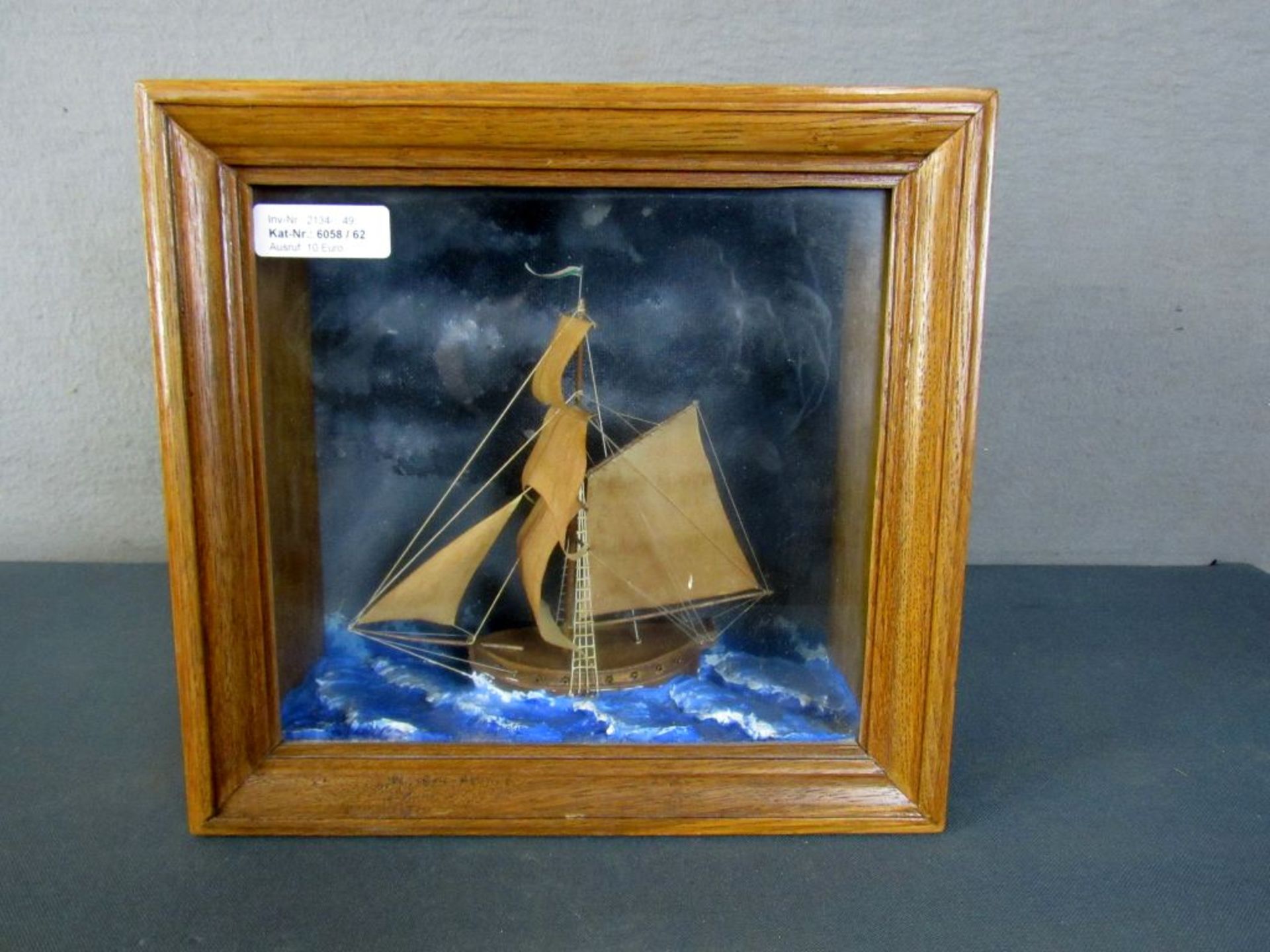 Diorama Segelschiff