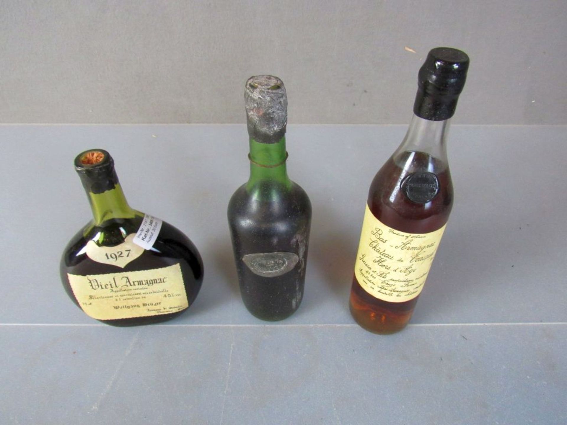 Alkohol drei Flaschen - Image 10 of 14