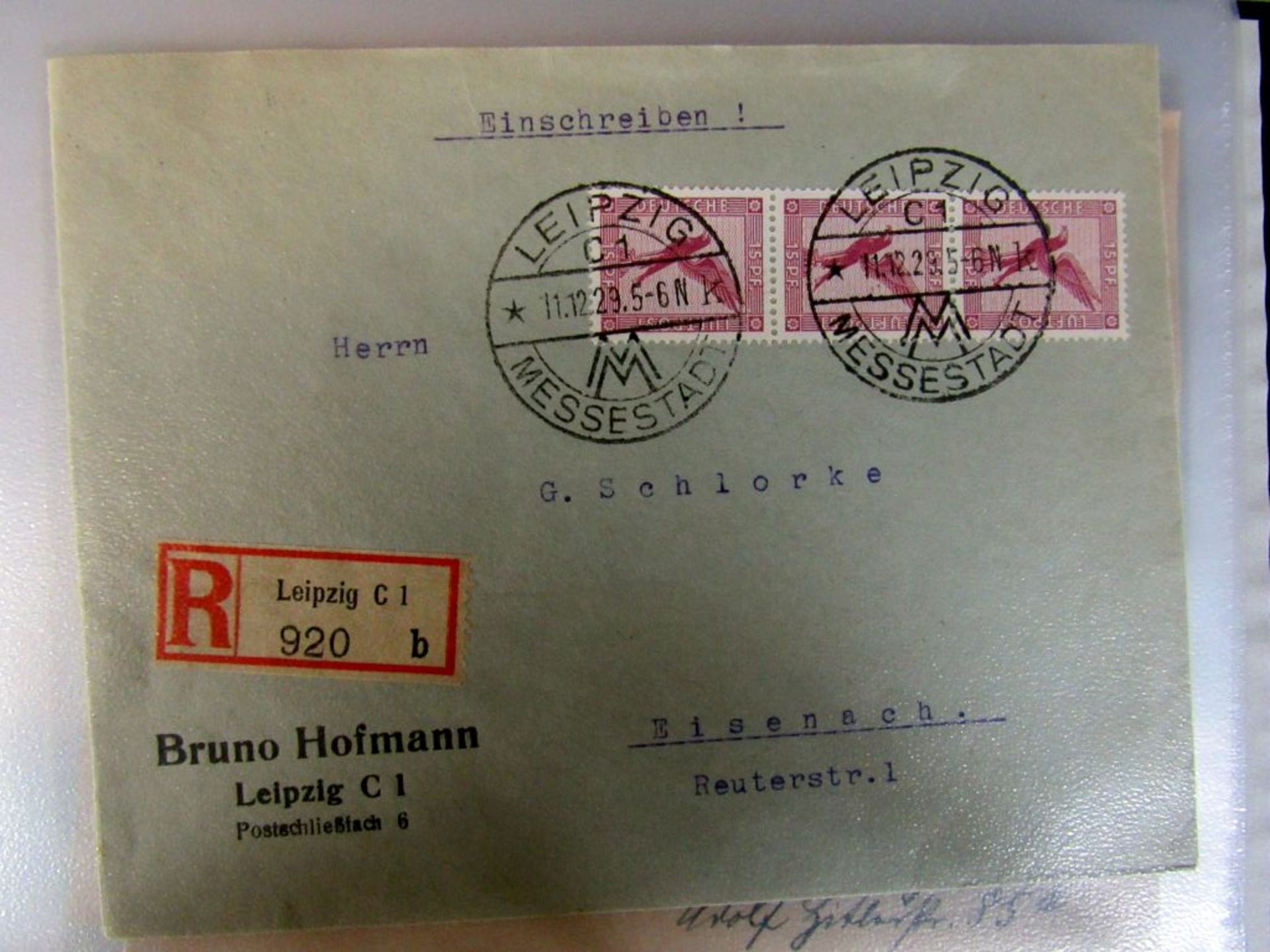 Ordner Briefmarken 3.Reich mit Blöcken - Image 10 of 30