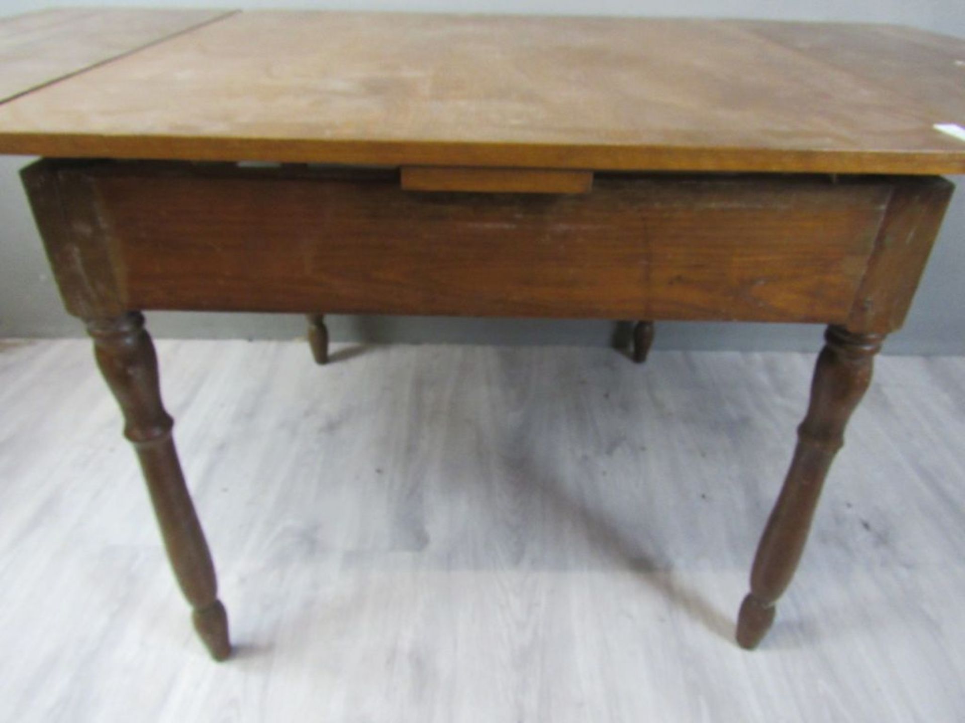 Tisch geschätzt um 1860 ausziehbar - Image 5 of 7