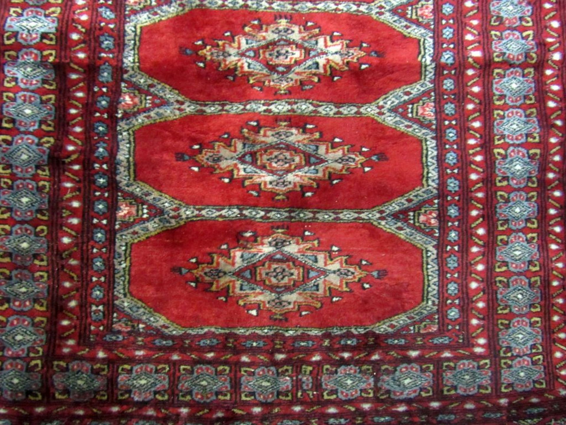 Orientteppich rotgrundig hoher - Image 4 of 24
