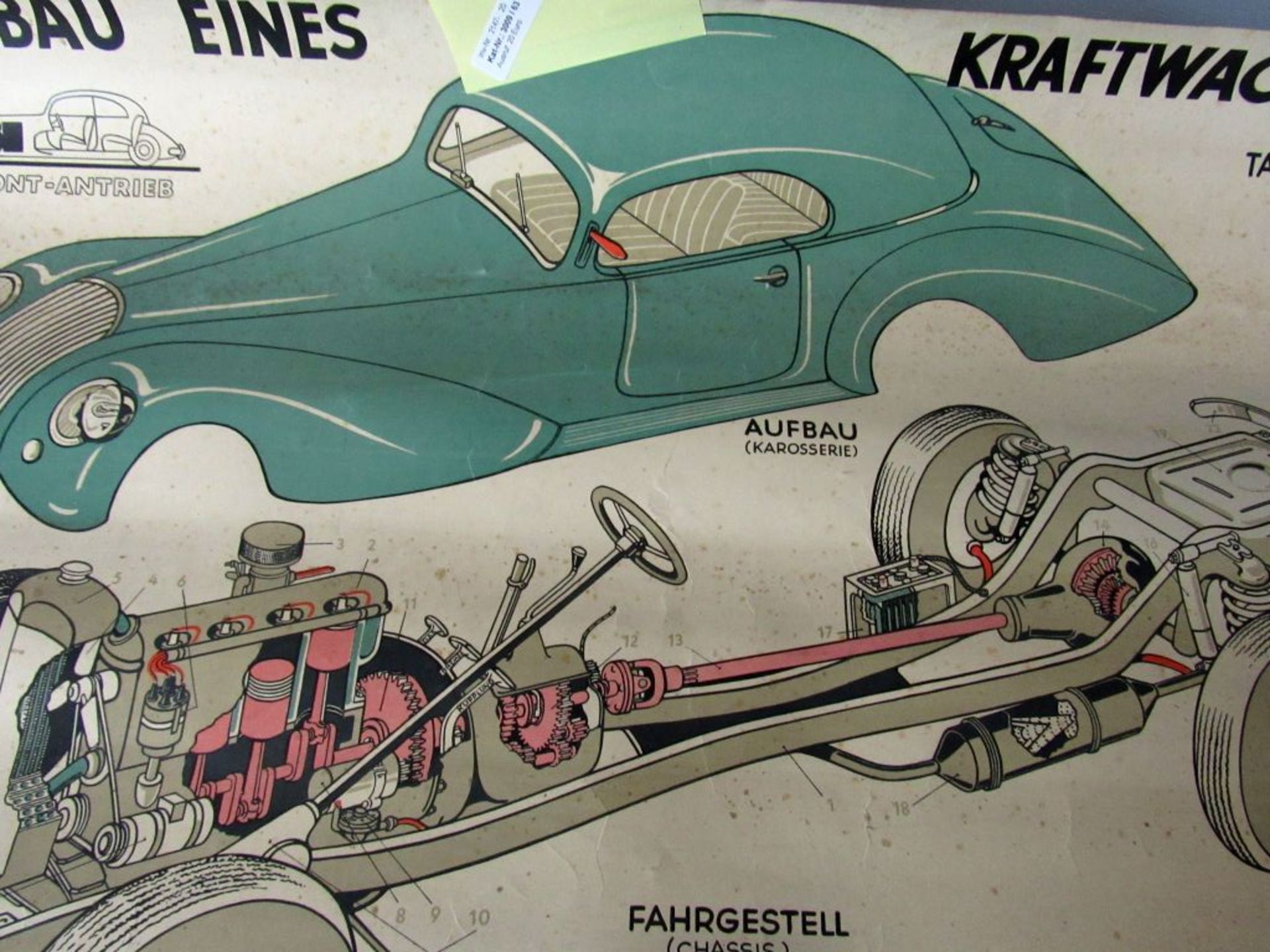 Oldtimer Poster Schautafel Aufbau - Bild 11 aus 12