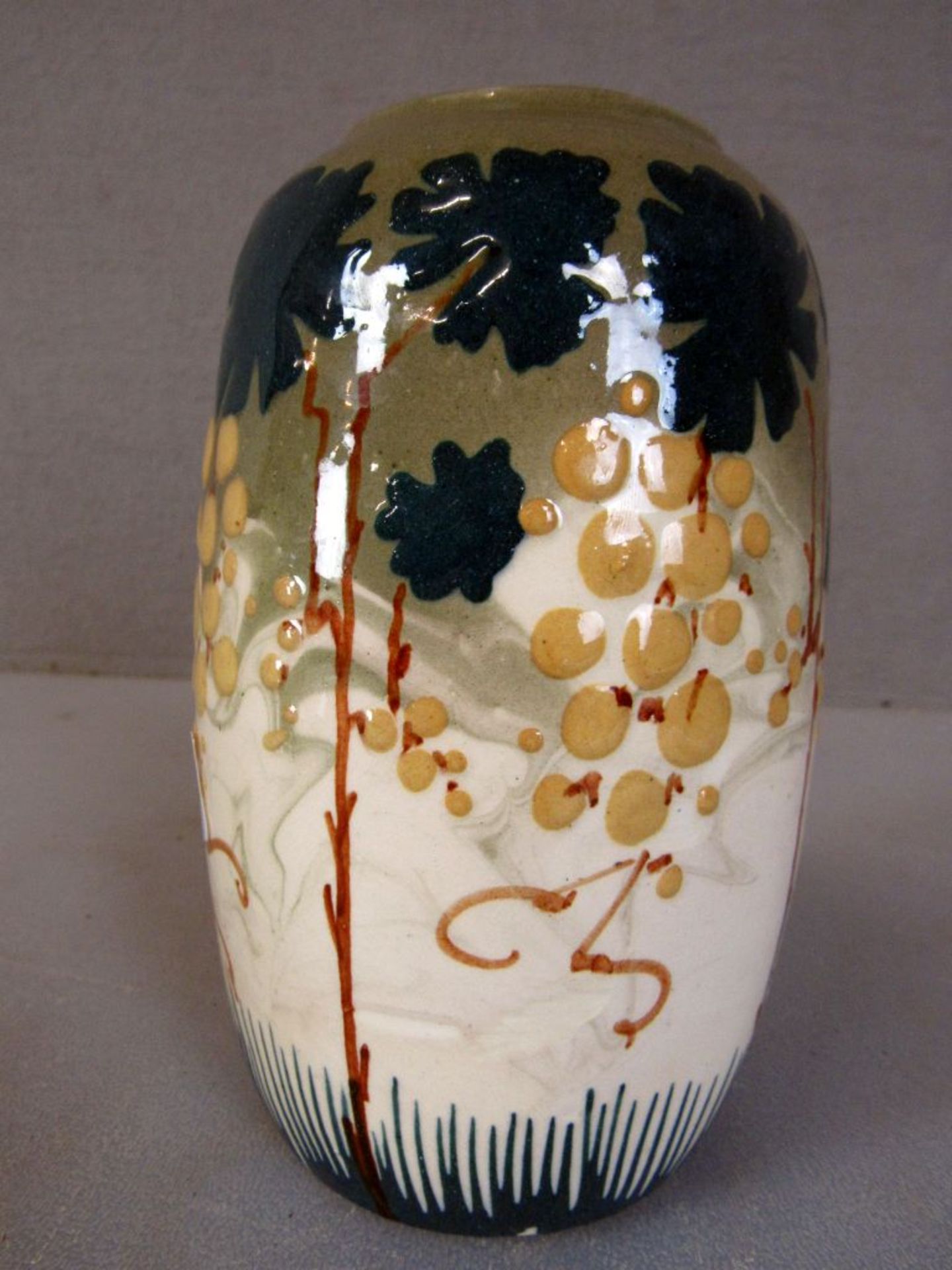 Vase Jugendstil unterseits nummeriert