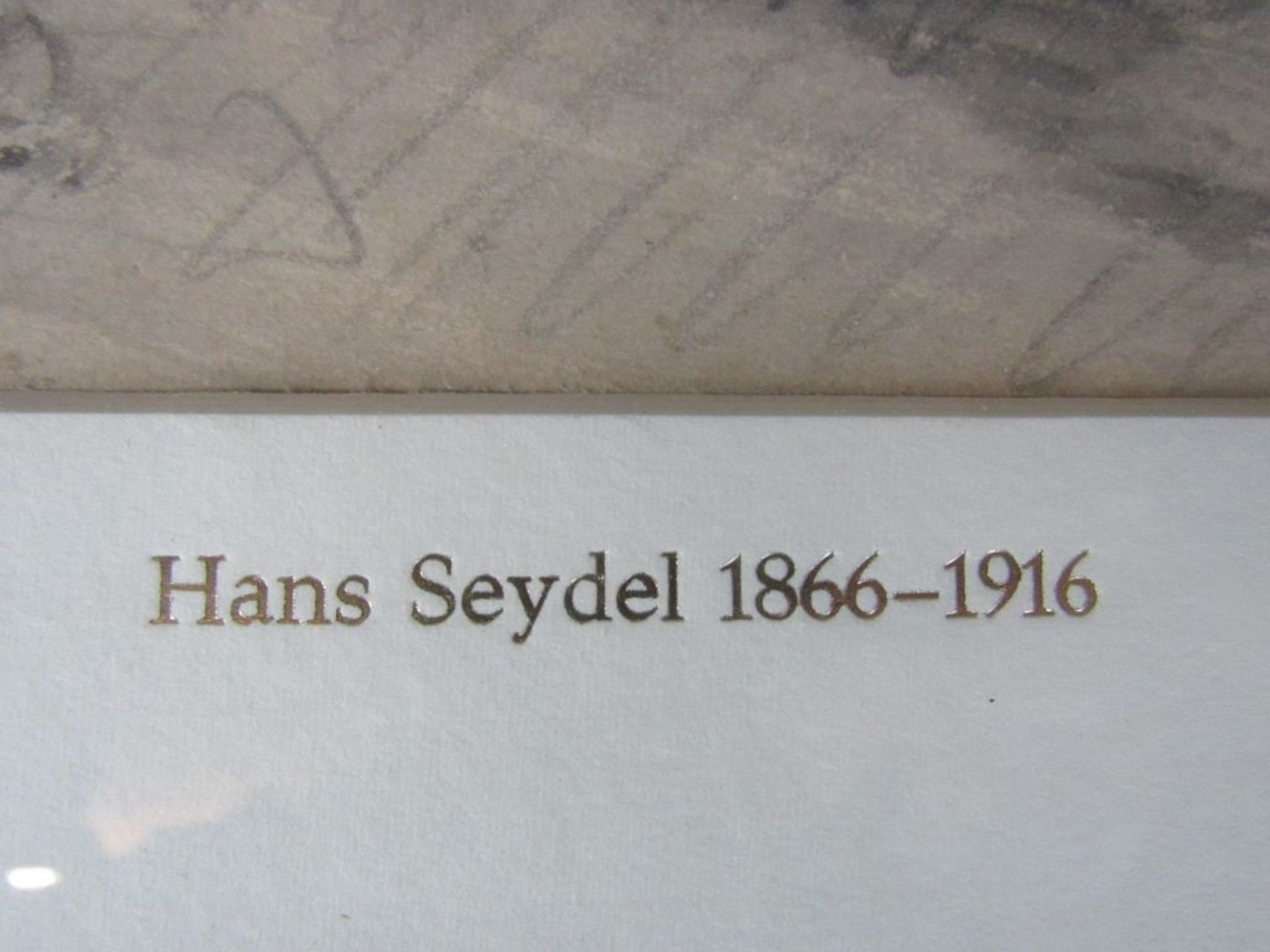 Zeichnung Hans Seydel 1866-1916 - Image 3 of 13