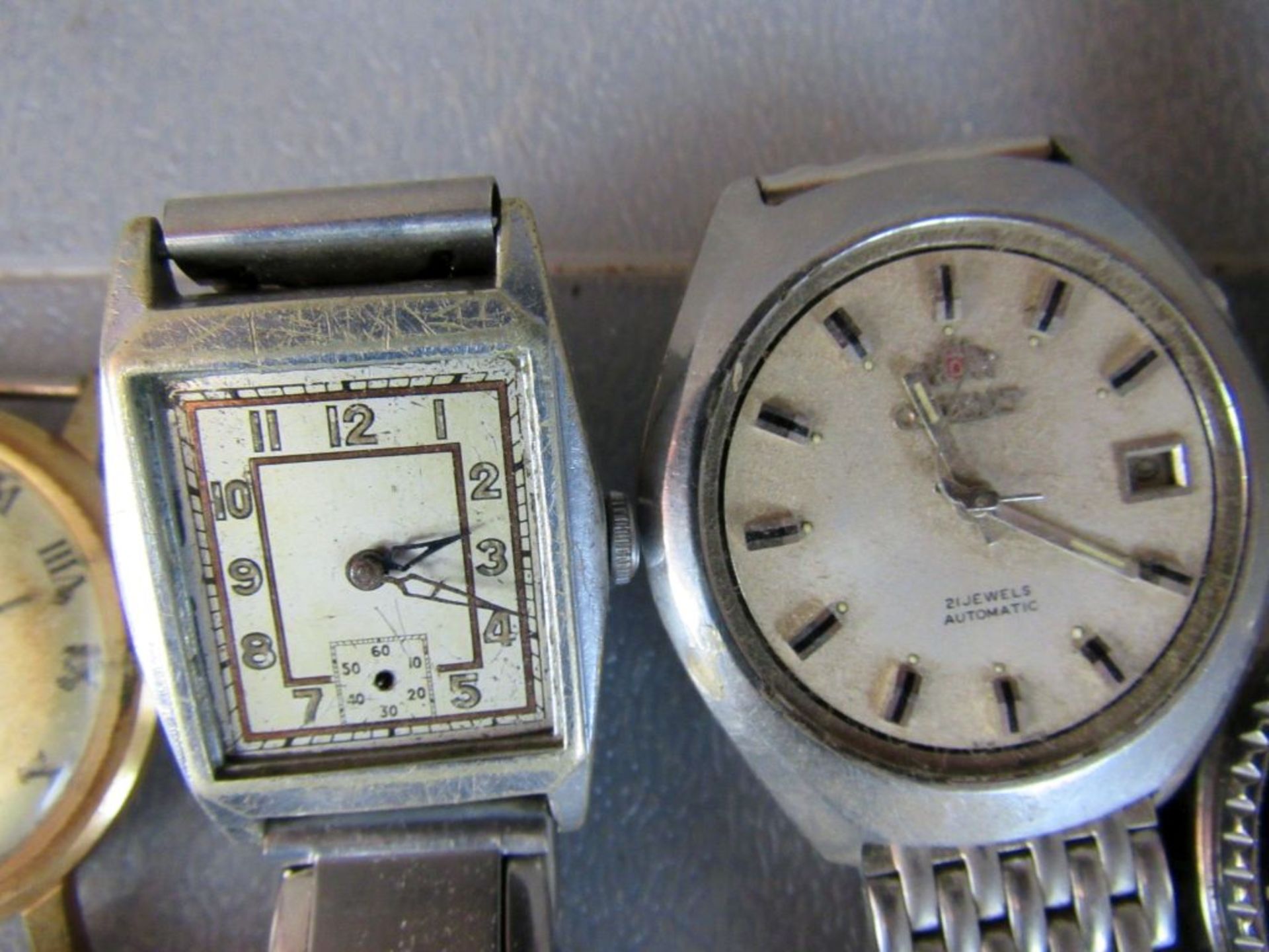 Vintage 50er-70er Jahre 9 Armbanduhren - Image 4 of 8