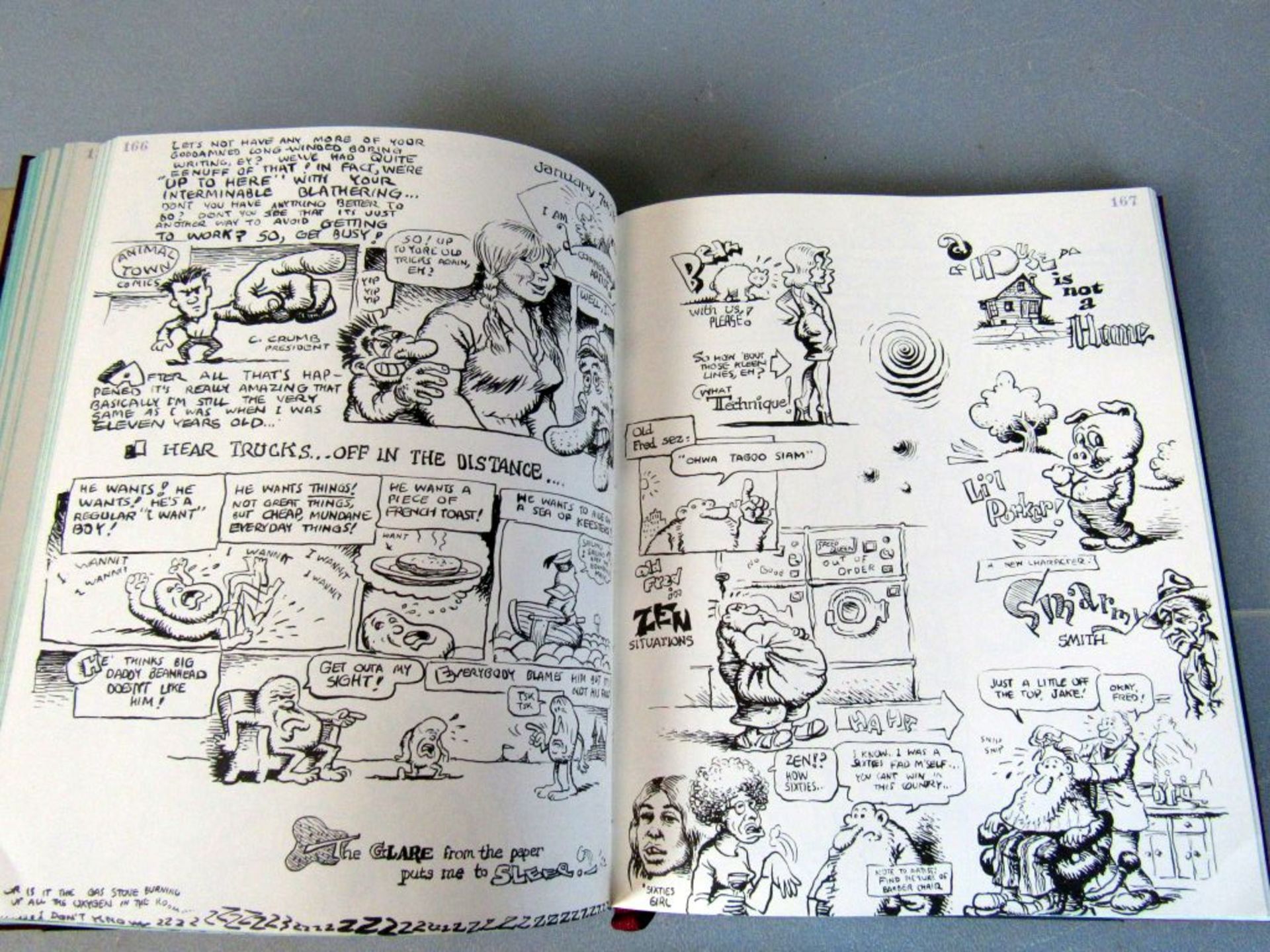 Seltenes Buch R. Crumb Sketchbook 1974 - Bild 7 aus 8