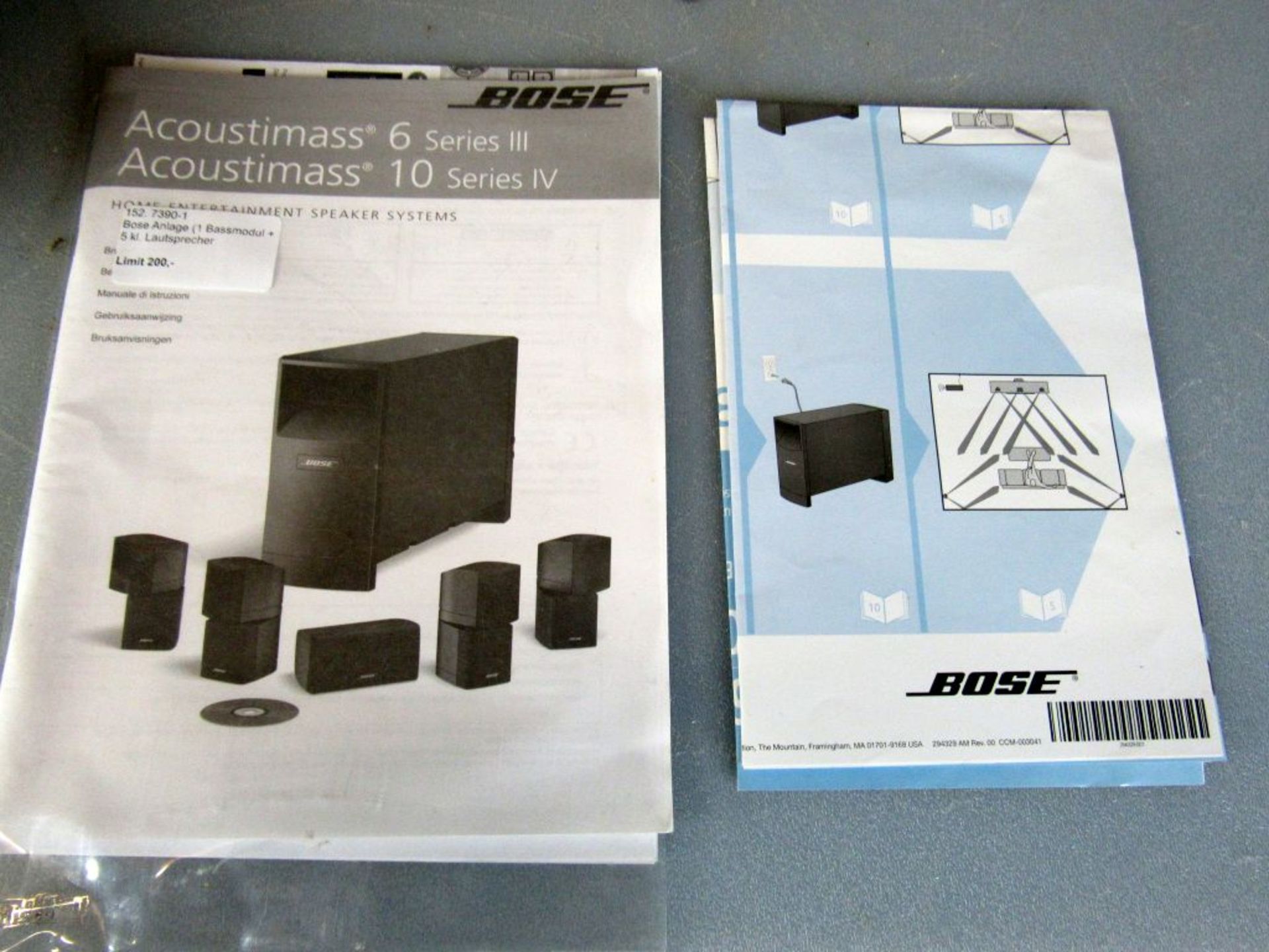 Bose Surroundanlage mit Bassmodul und - Image 3 of 6