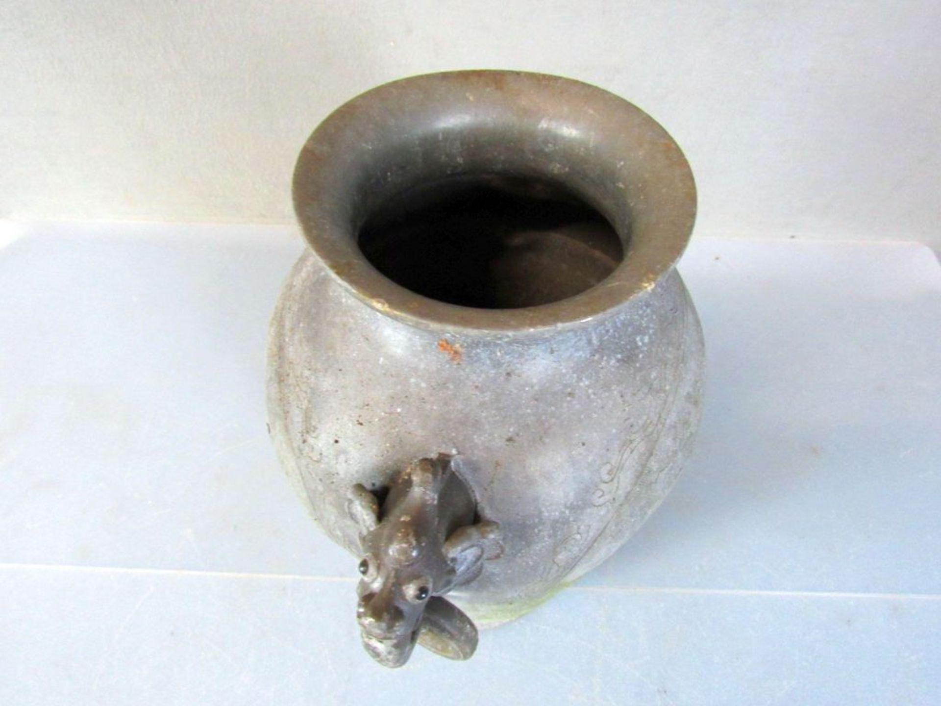 Große antike asiatische Vase zwei - Image 5 of 6