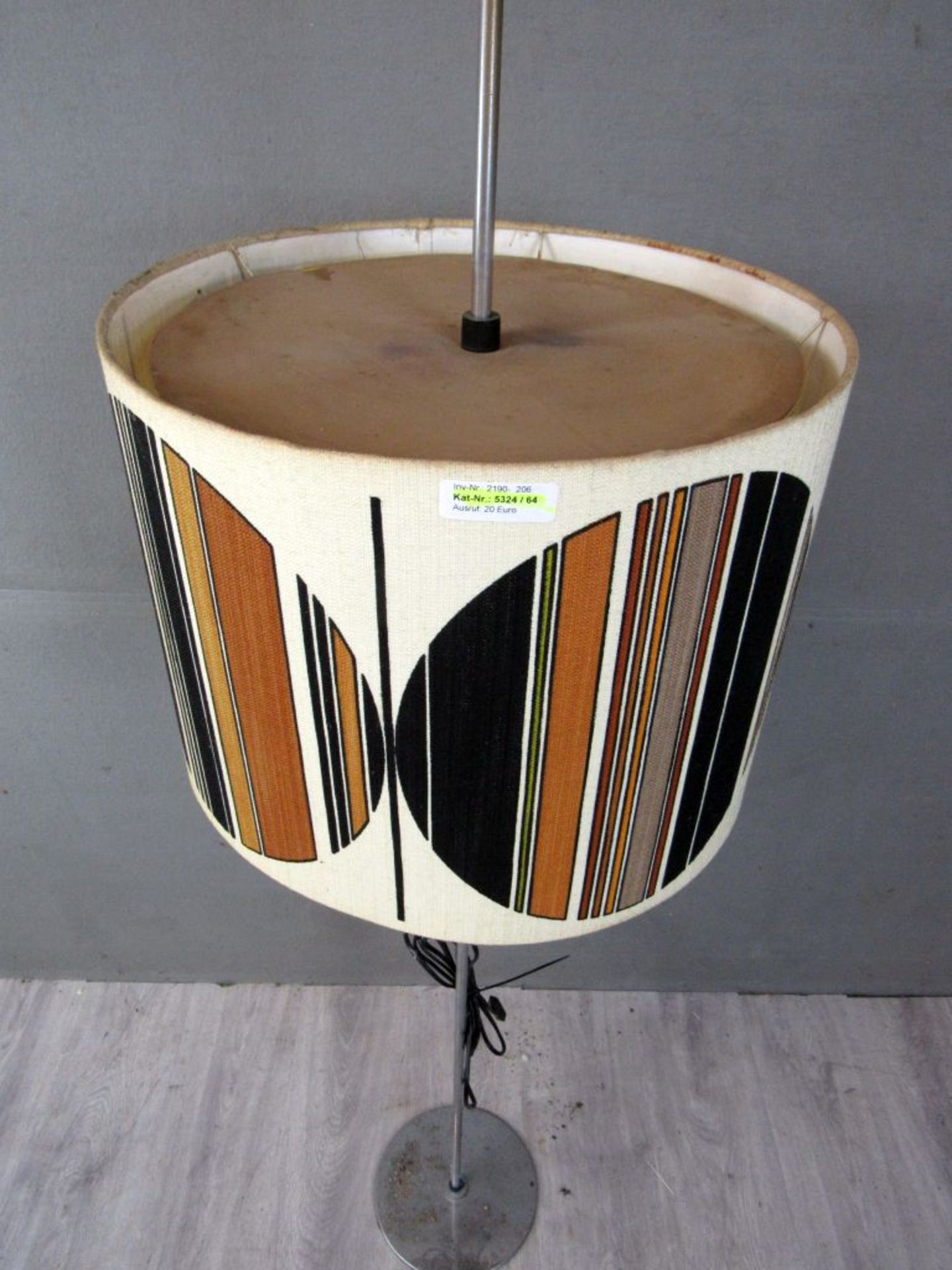 Vintage 60er Jahre Stehlampe - Image 4 of 6