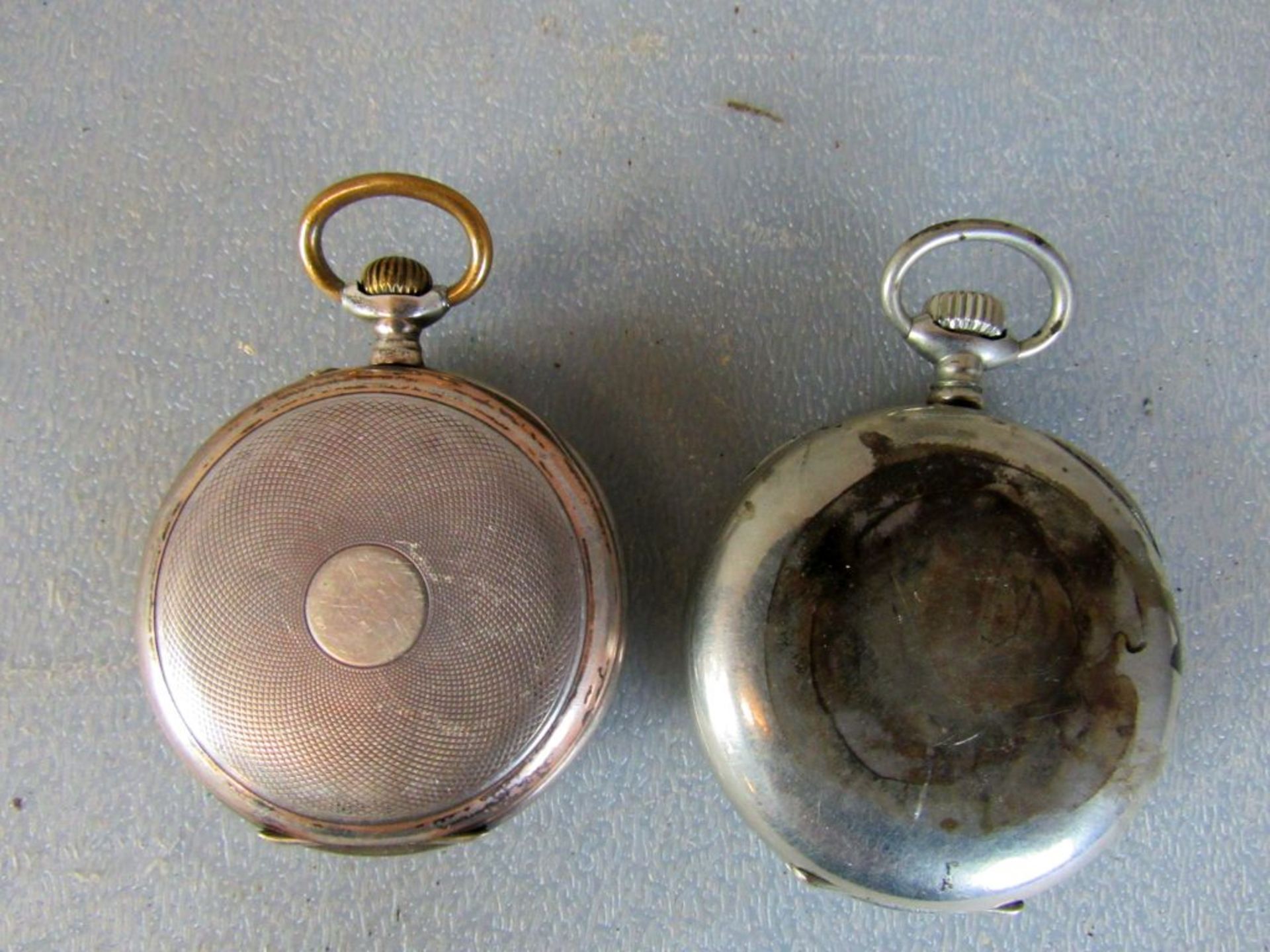Zwei antike Taschenuhren aus - Bild 5 aus 10