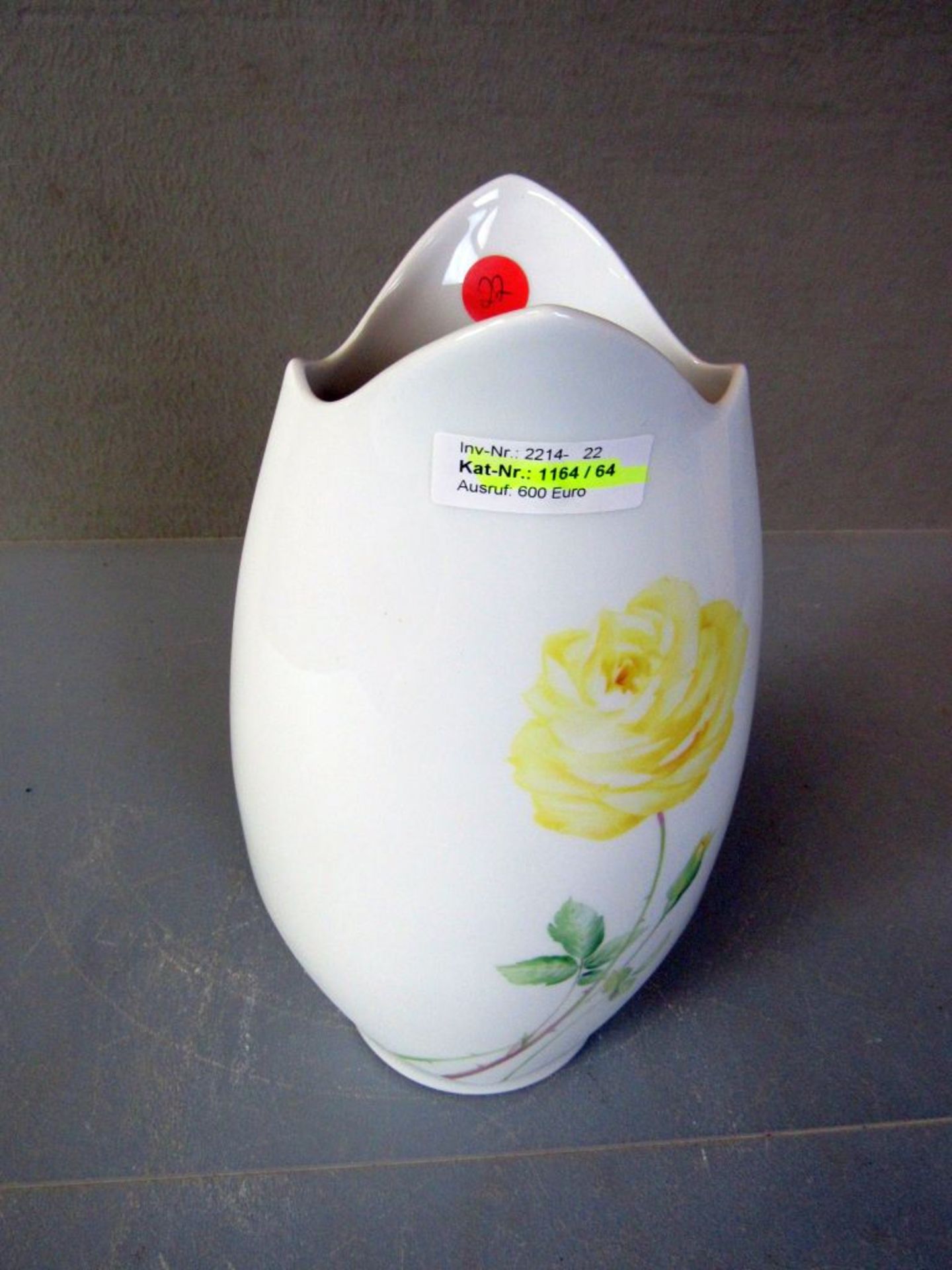 Meissen Schwertermarke Vase - Bild 2 aus 10