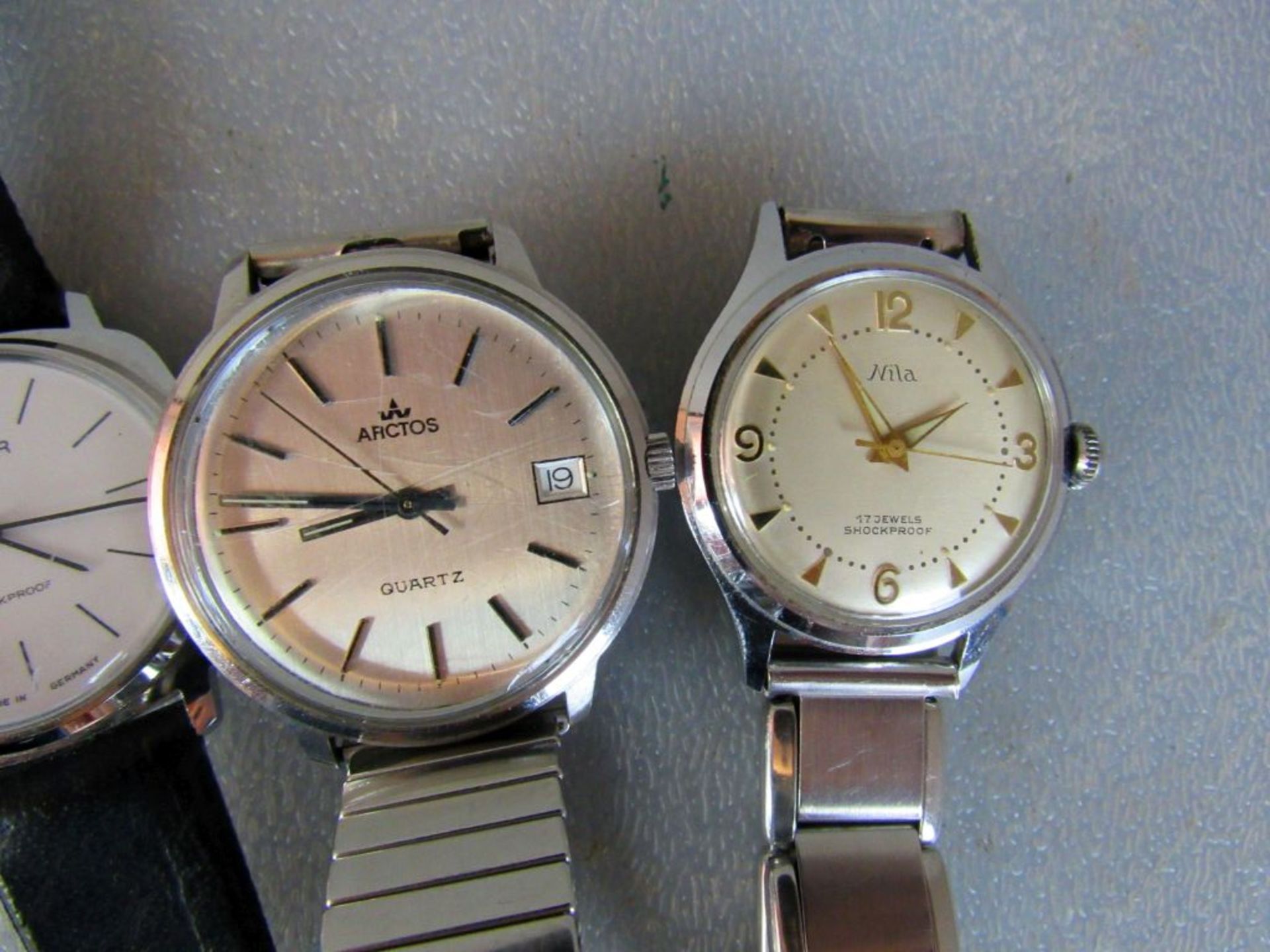 Vintage Armbanduhren mechanisch - Bild 2 aus 7