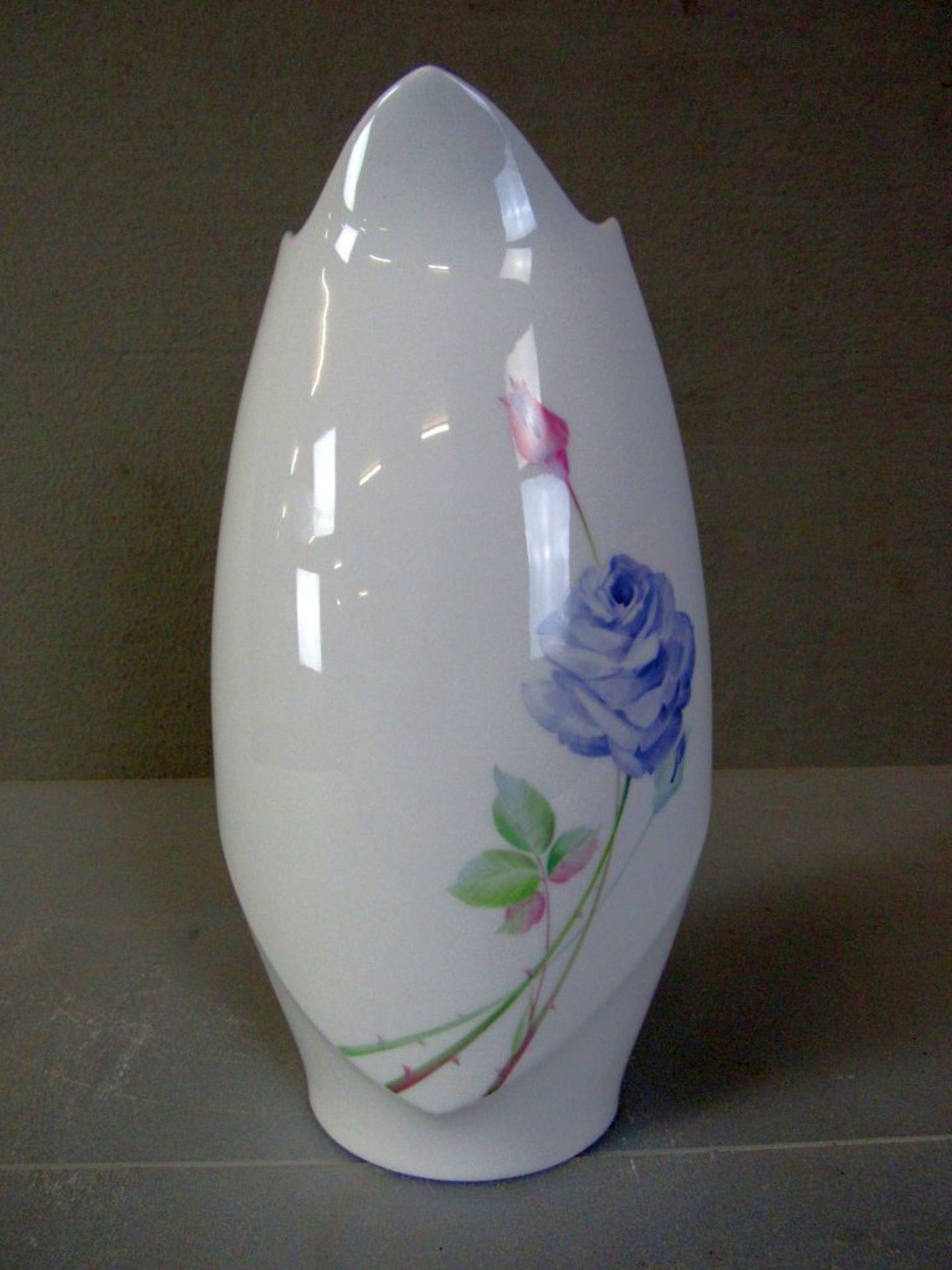 Meissen Schwertermarke Vase - Bild 6 aus 10