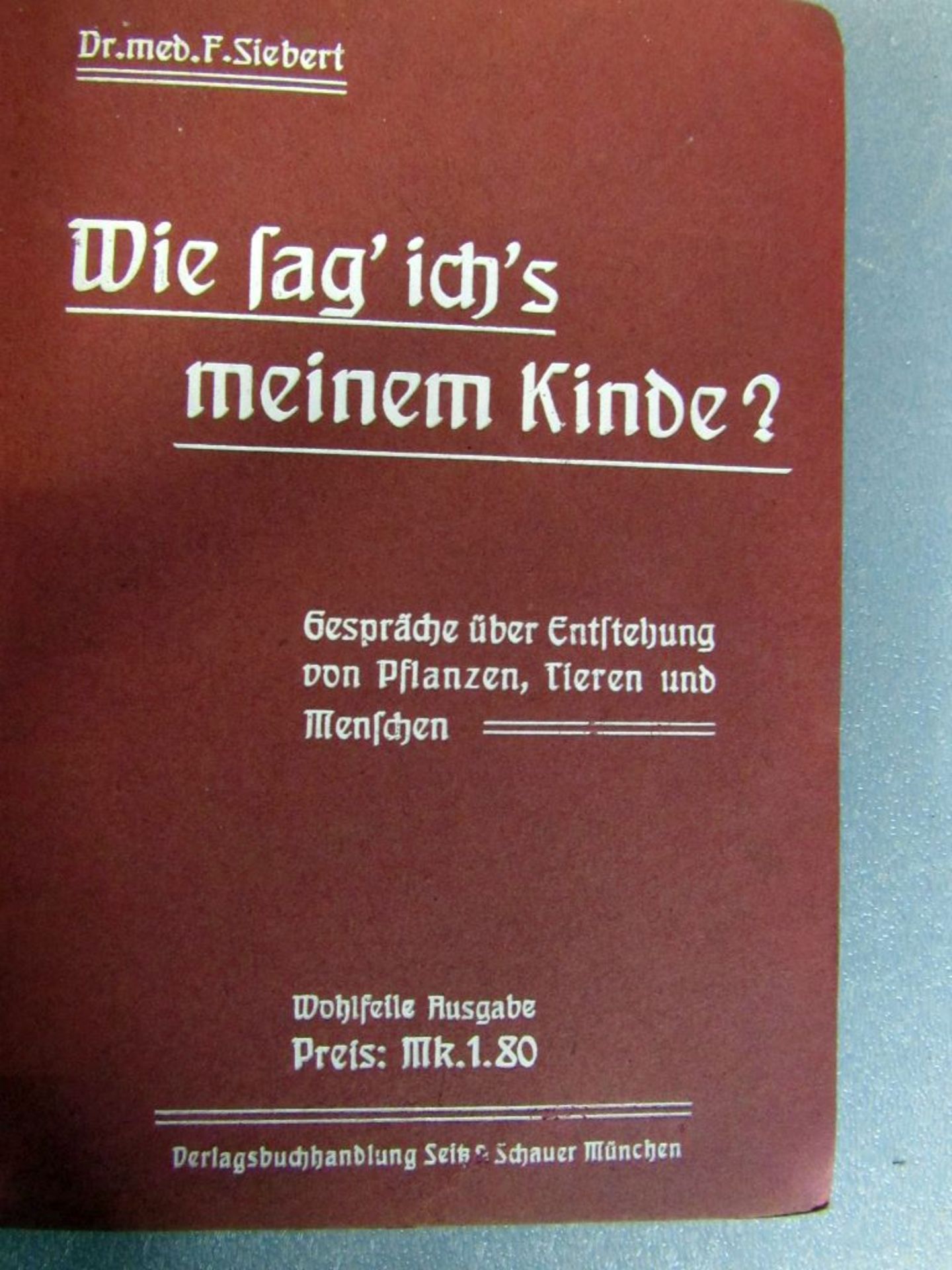 Konvolut antike Bücher: - Bild 6 aus 10