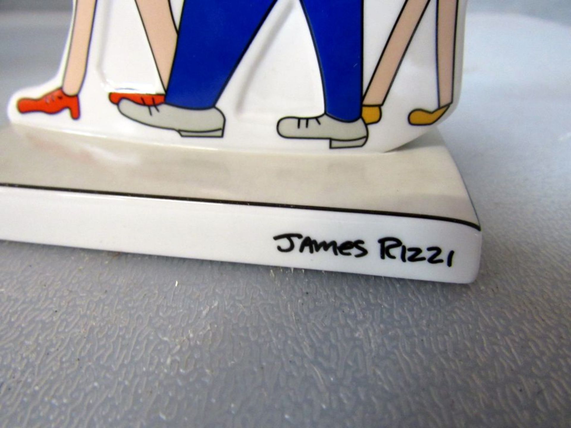 Goebel Porzellanfiguren James Rizzi 6 - Image 3 of 6