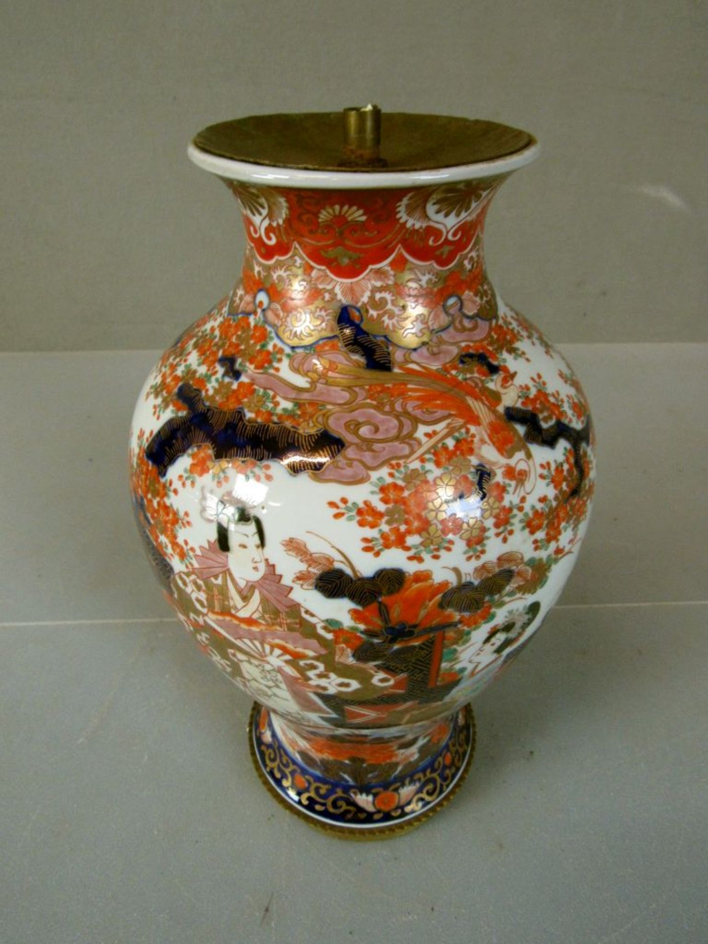 Antike asiatische Lampenvase - Image 4 of 7