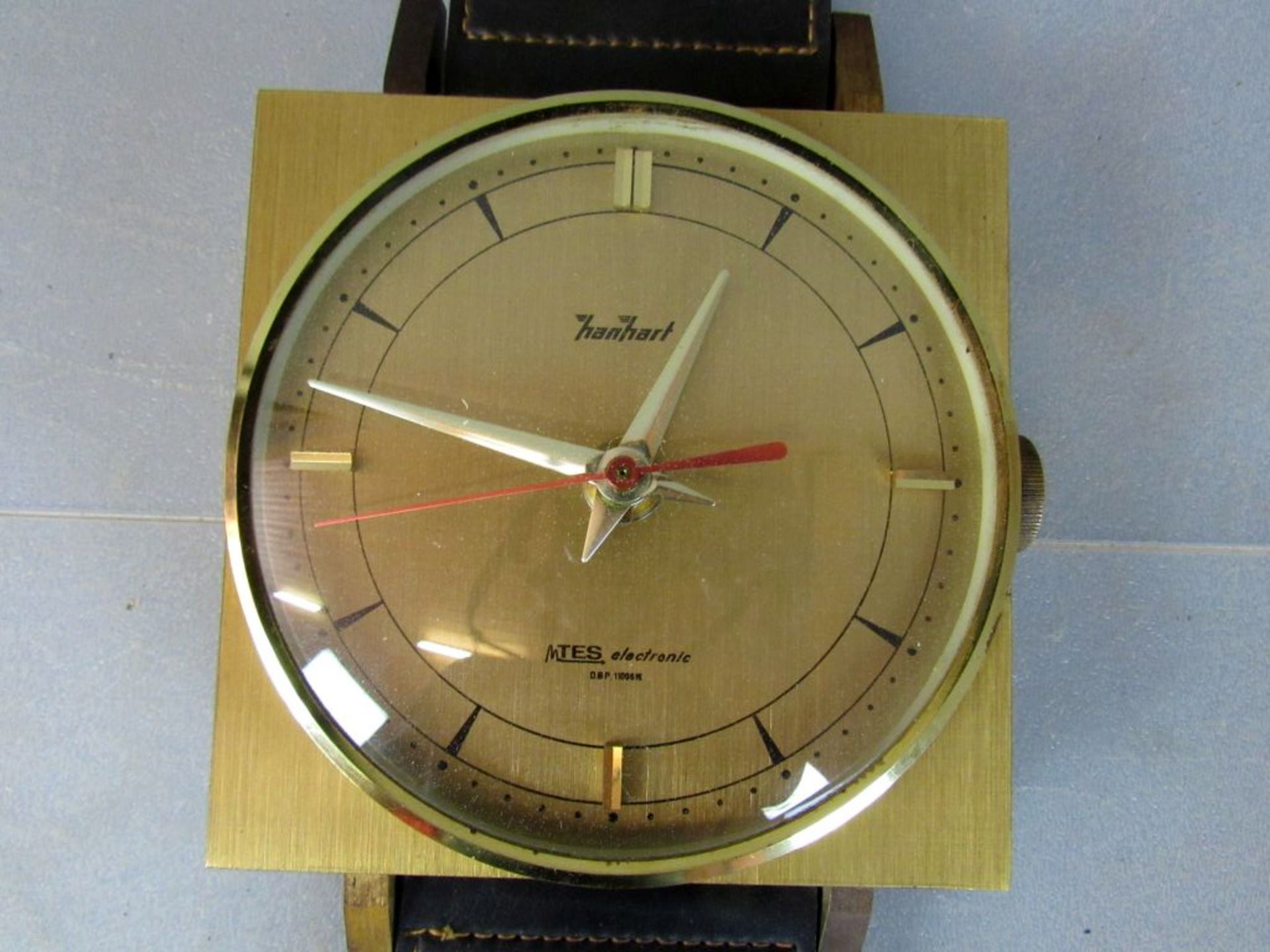 Seltene Reklame Wanduhr Hanhart - Bild 2 aus 10