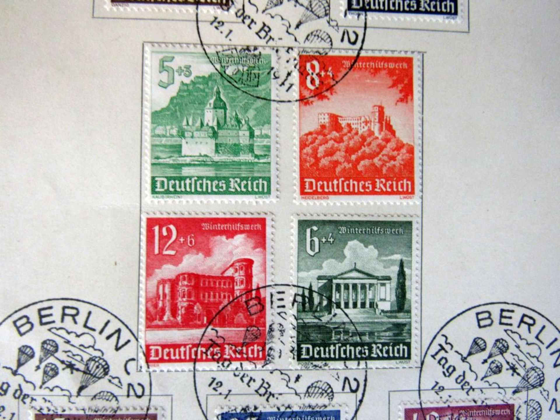 Gedenkkarte Tag der Briefmarke 1941 - Image 3 of 5