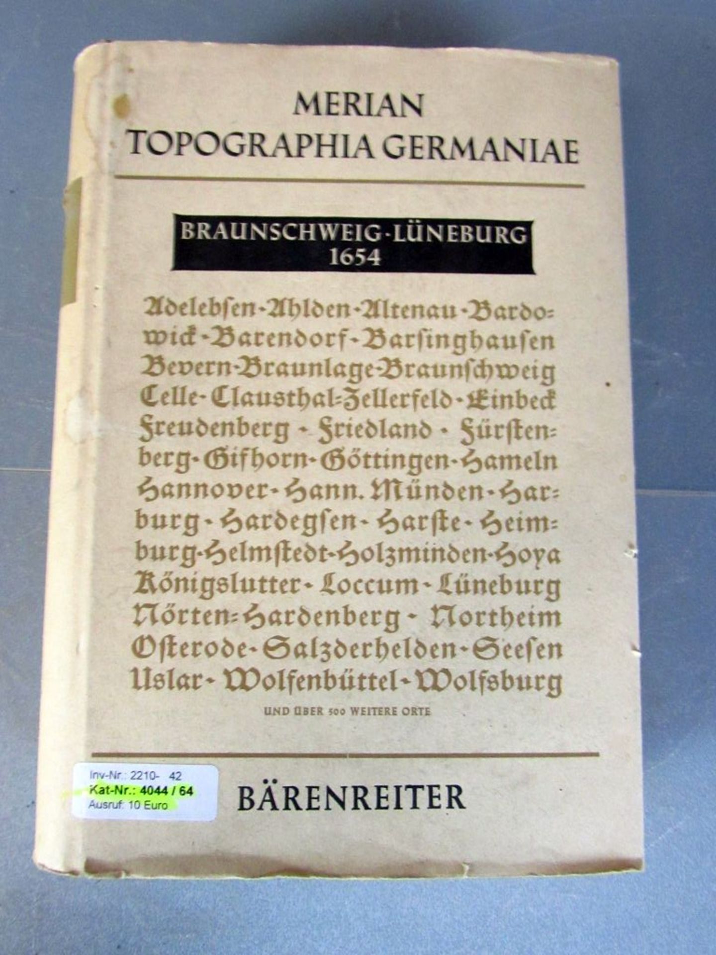 Buch Nachdruck Braunschweig Lüneburg