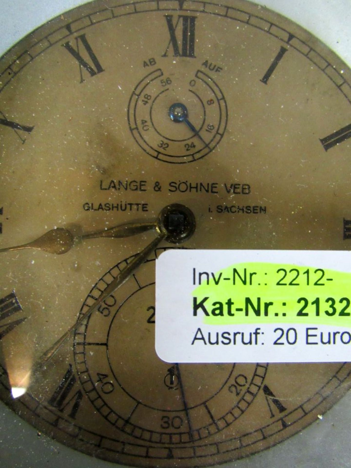 Schiffschronograph Chronometer Lange - Image 2 of 7