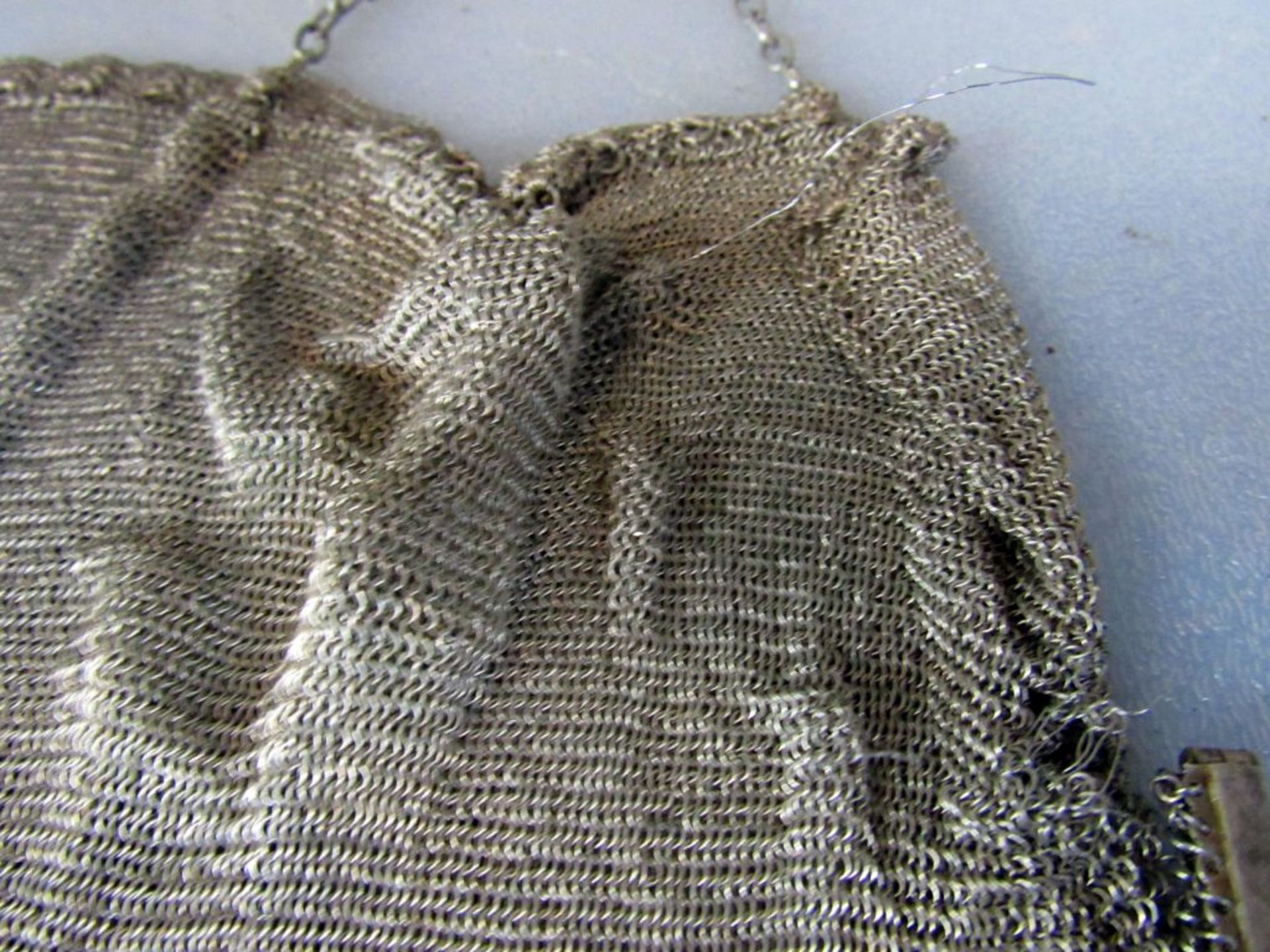 Antike Damenhandtasche mit 800er - Image 10 of 10