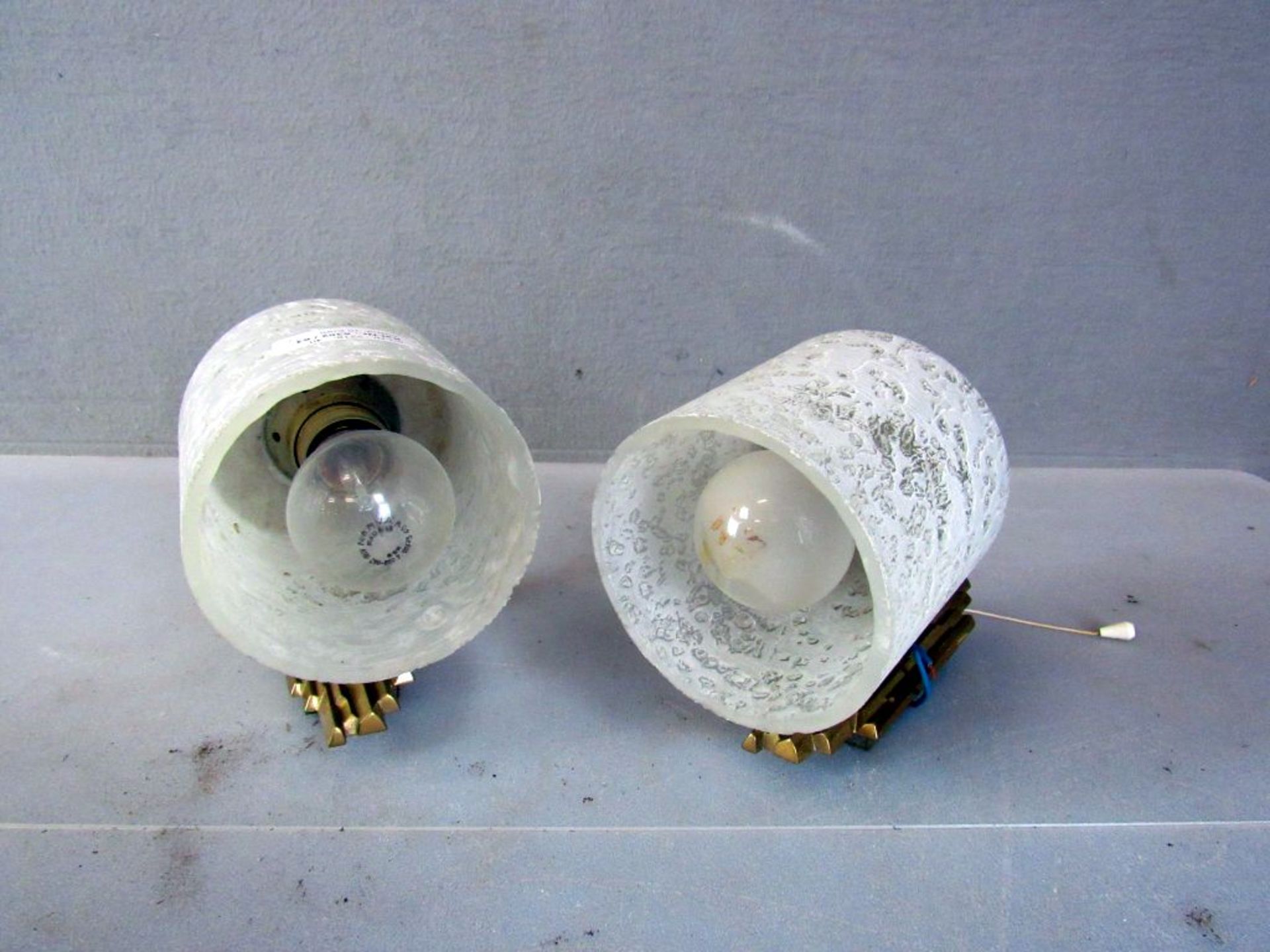 Zwei Designer Wandlampen schwerer - Image 4 of 9