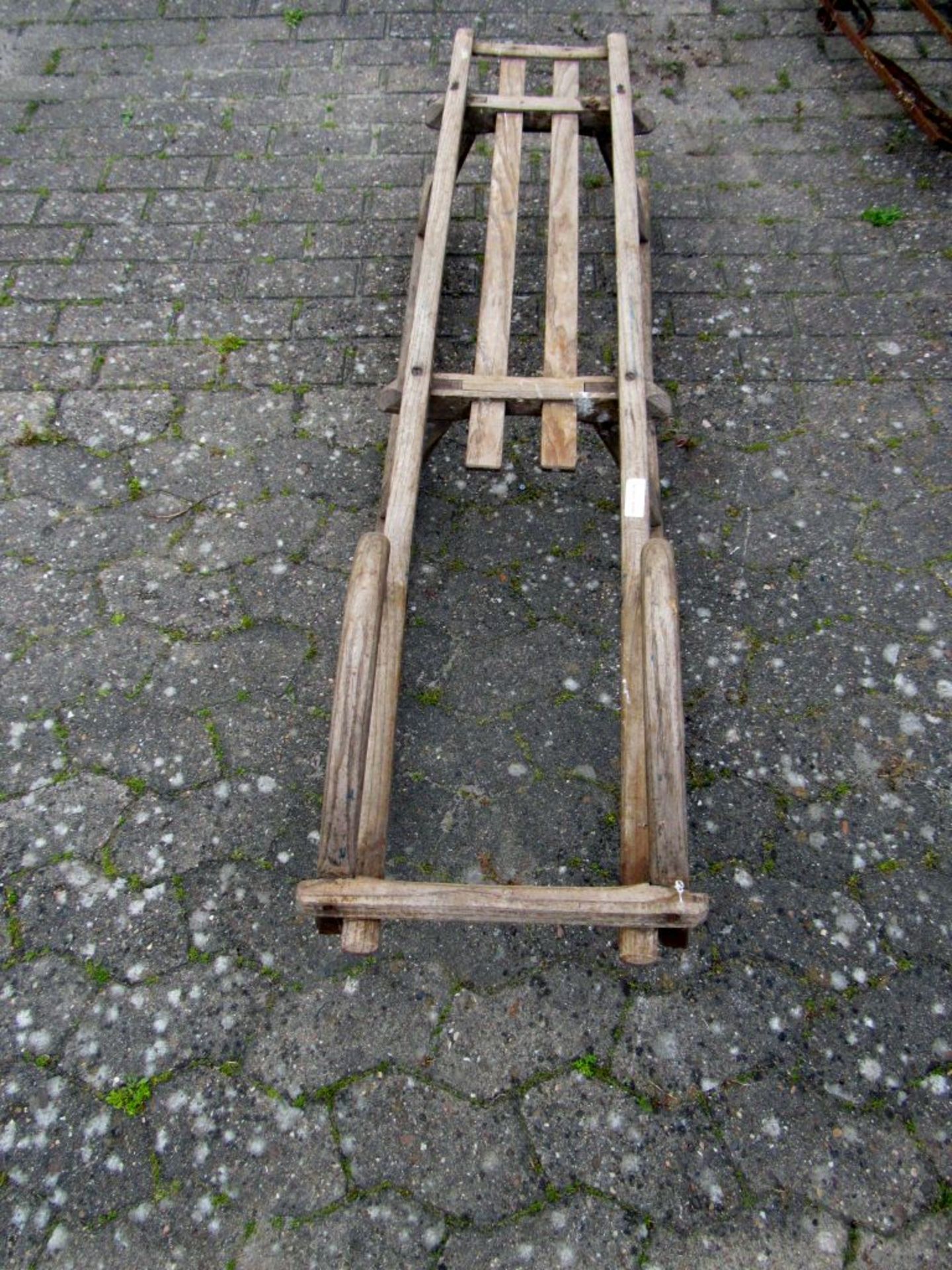 Antiker Kinderschlitten um 1900 140cm - Bild 4 aus 5