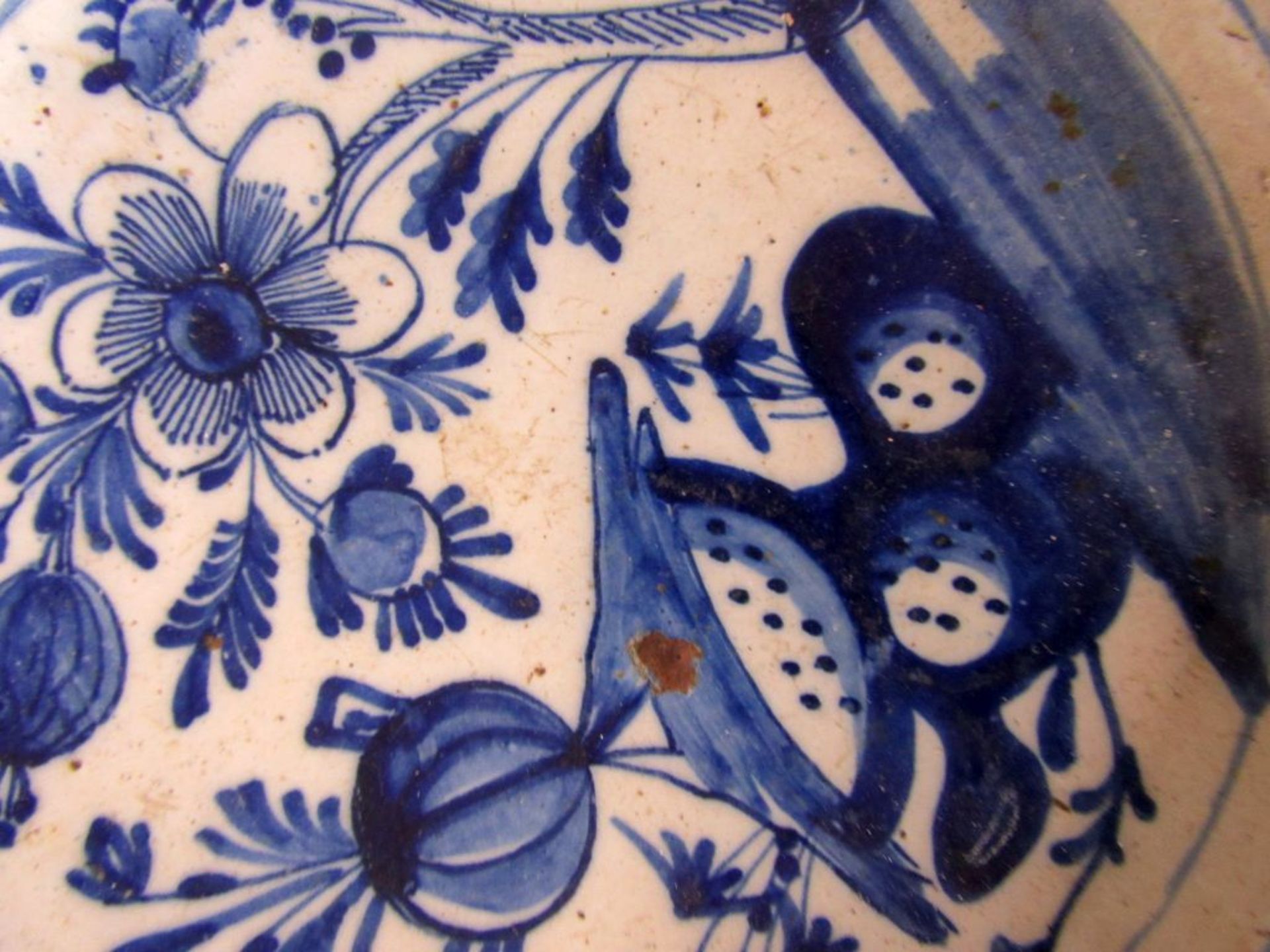 Antiker Teller lasierte Keramik - Bild 3 aus 7