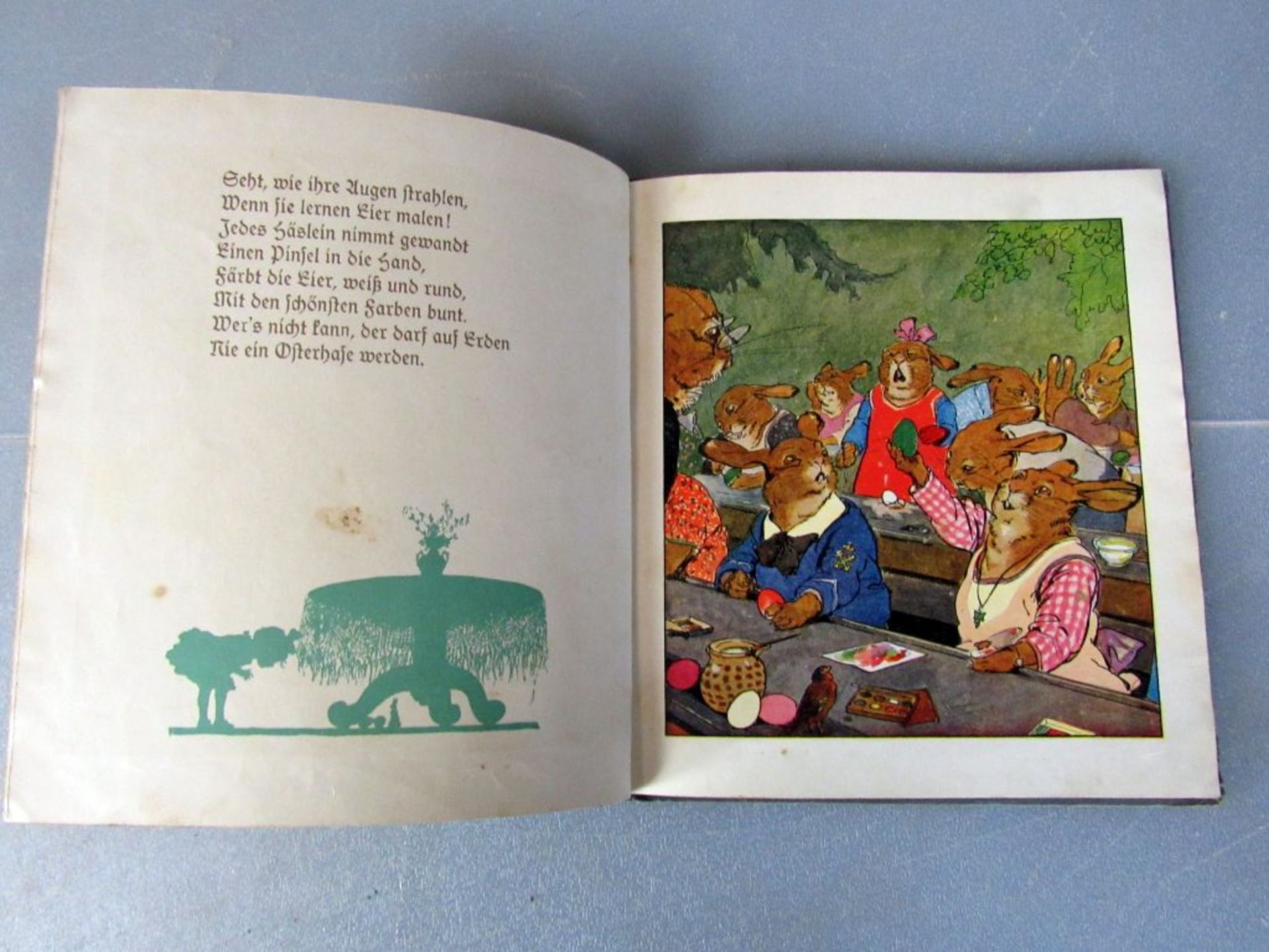 Seltenes Kinderbuch die Hasenschule - Bild 4 aus 6