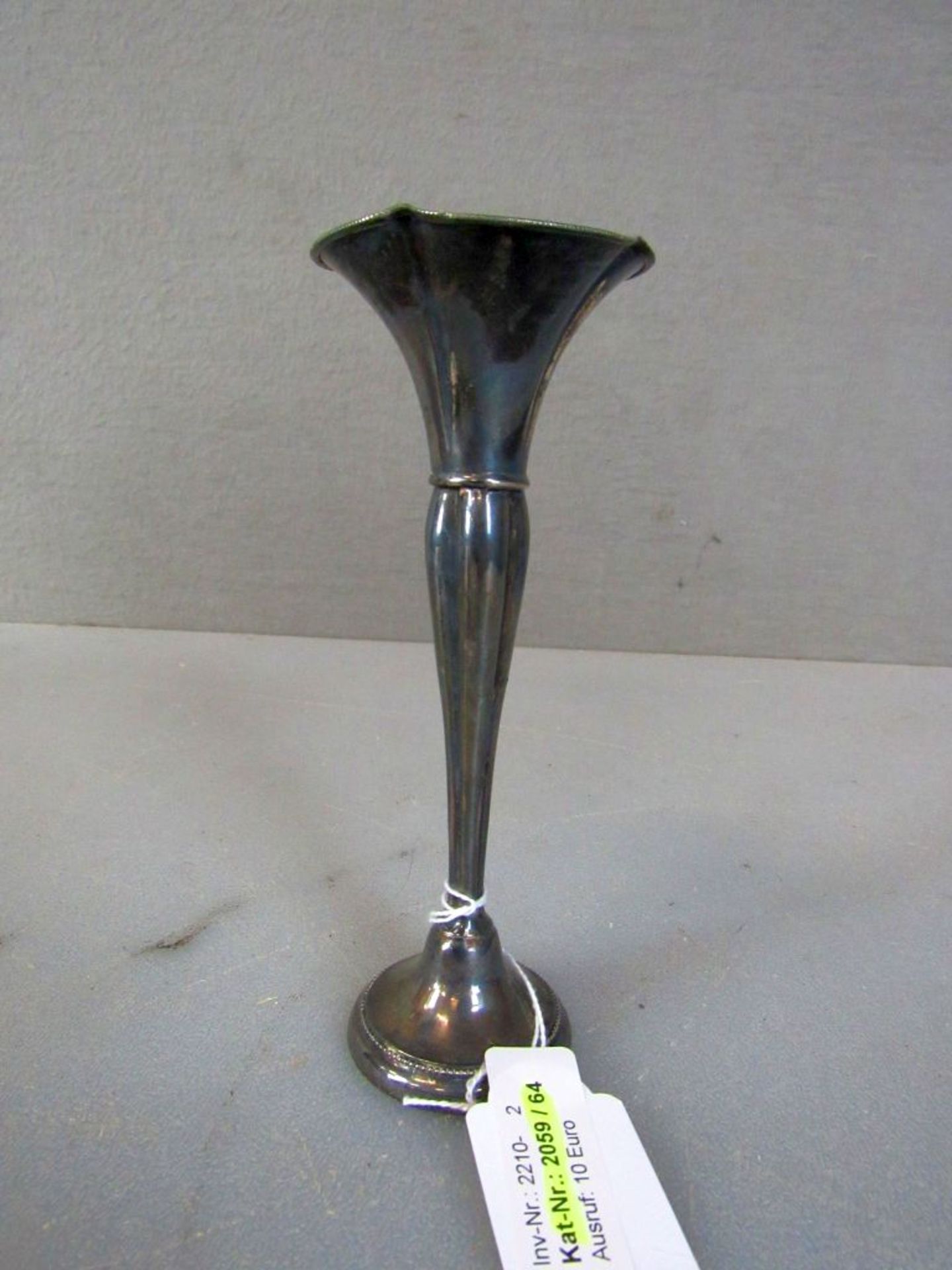 Kleine Tulpenvase 800er Silber 16,5cm